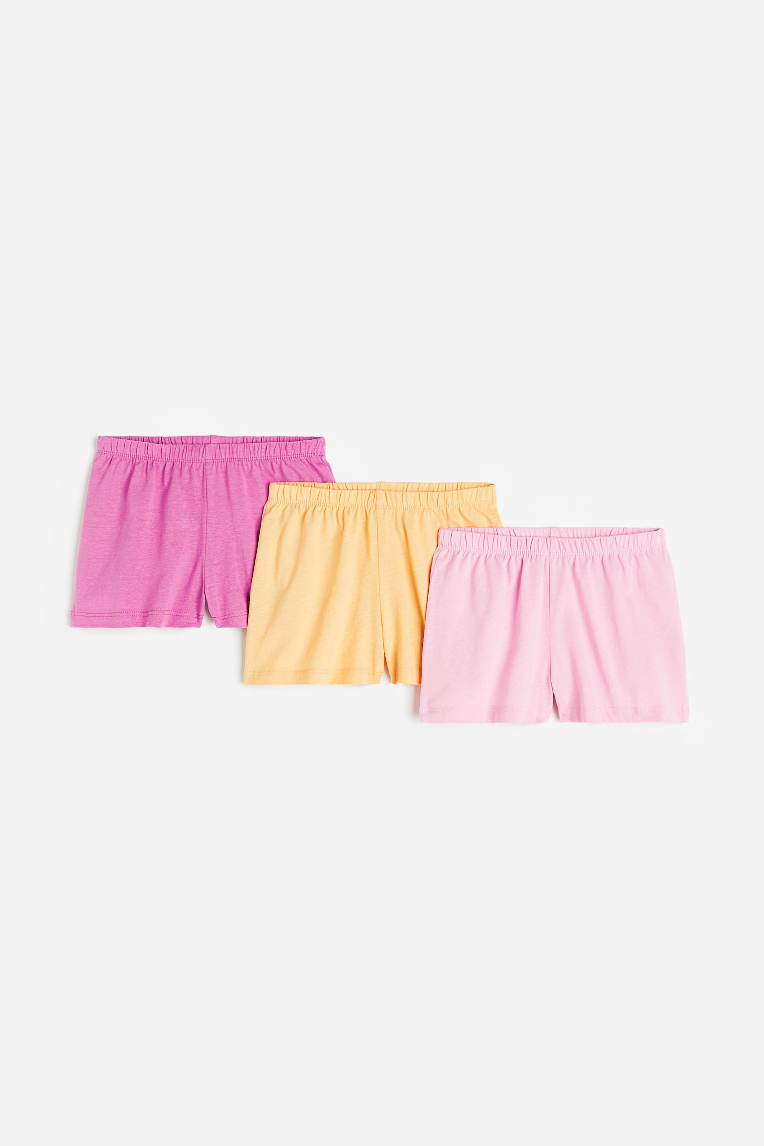 Shorts in cotone 3 pezzi