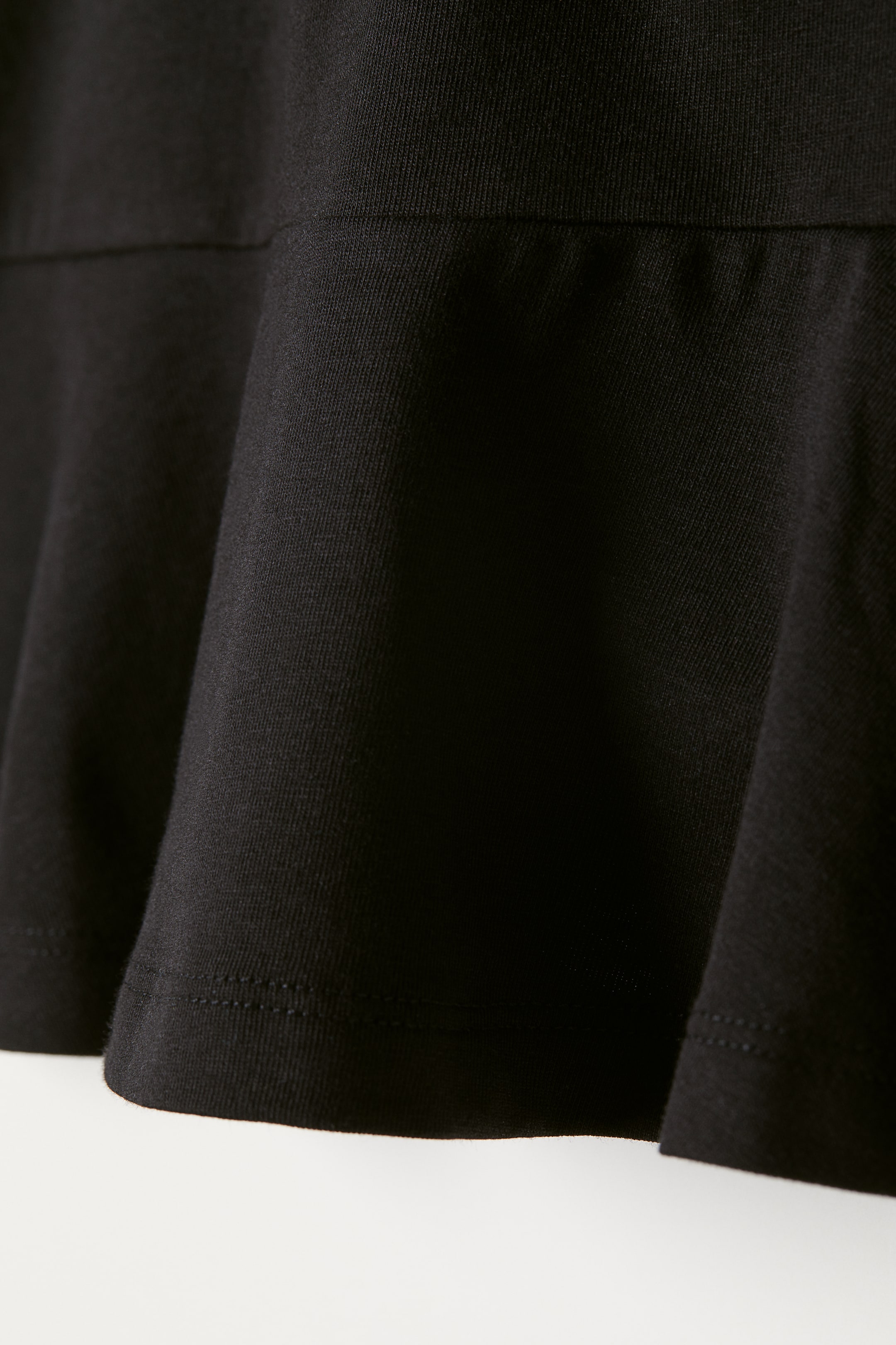 View larger image: Jersey skirt with a flounce - Black - Kids | H&M 2