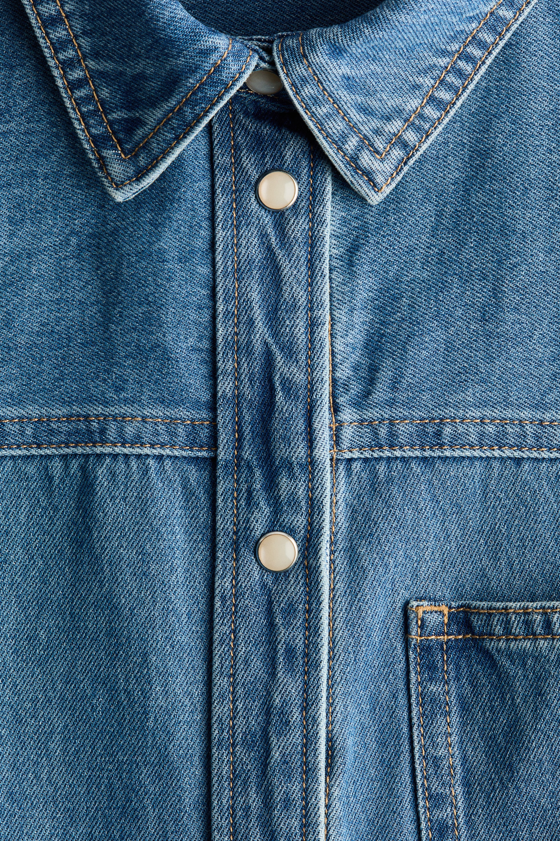 View larger image: Denim Shirt - Denim blue - Ladies | H&M US 6