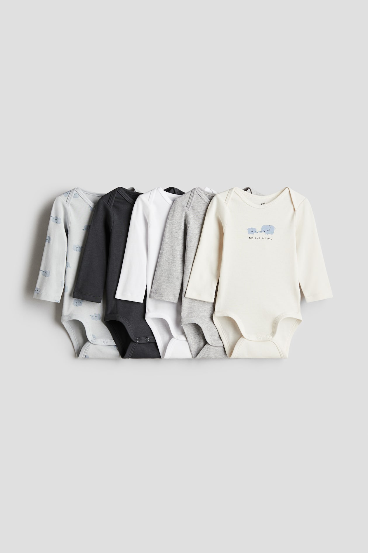 Lot de 6 bodies manches longues - Lupilu - 3 mois | Beebs by Kiabi Lot de 6 bodies manches longues - Lupilu - 3 mois | Beebs by Kiabi
