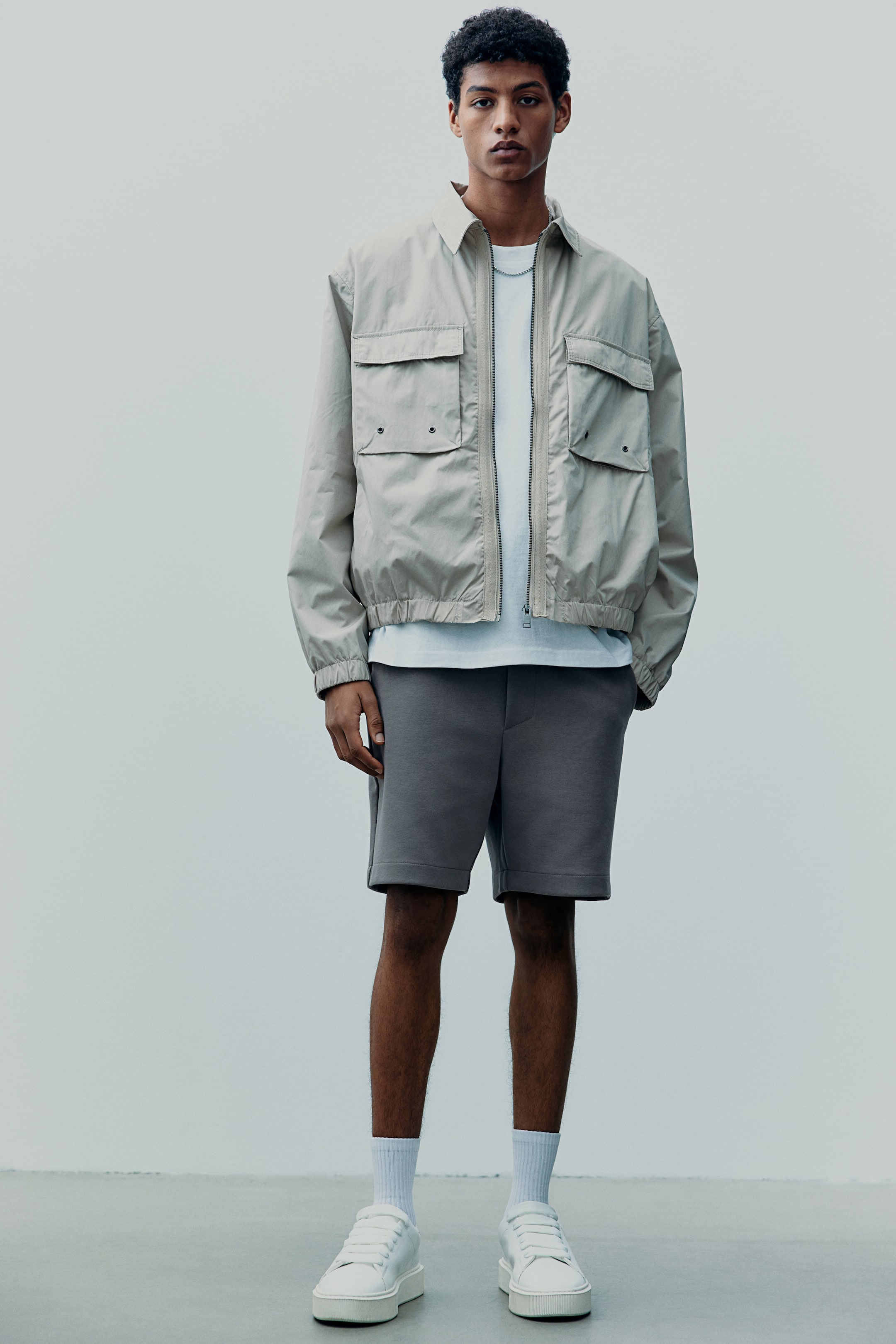 Loose Fit Utility Jacket