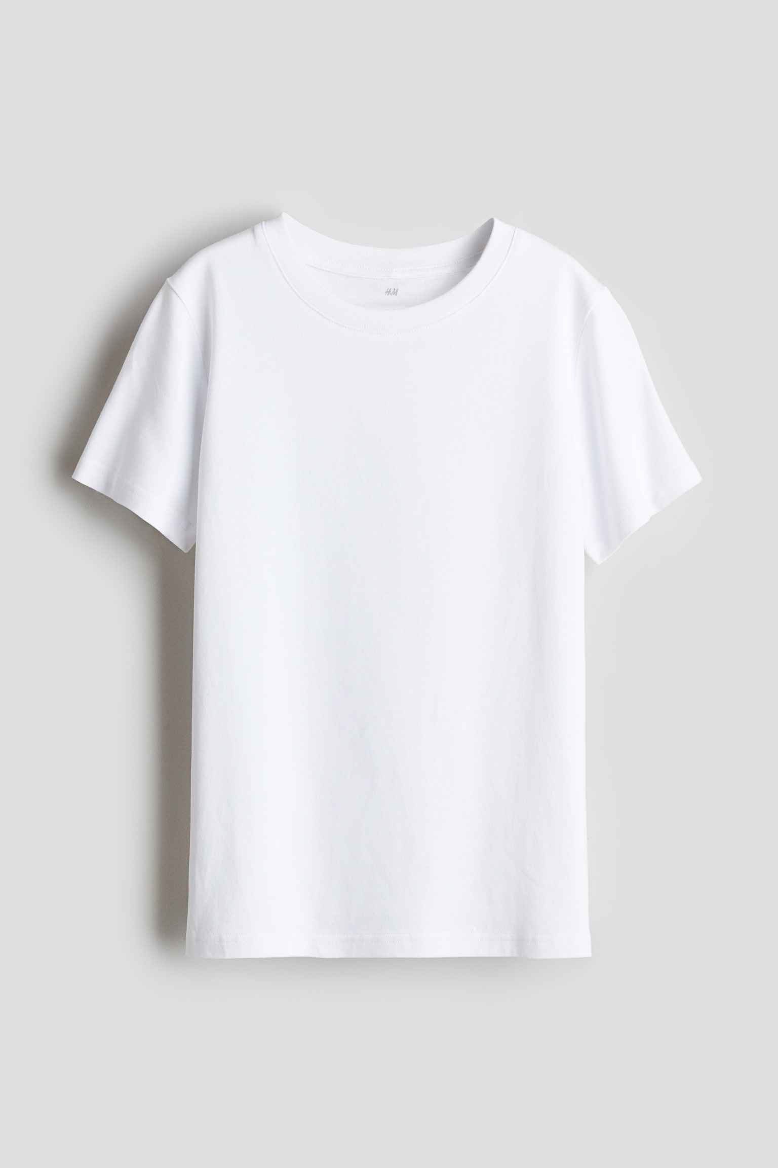 コットンTシャツ - ホワイト/グレー/ダスティベージュ - 1