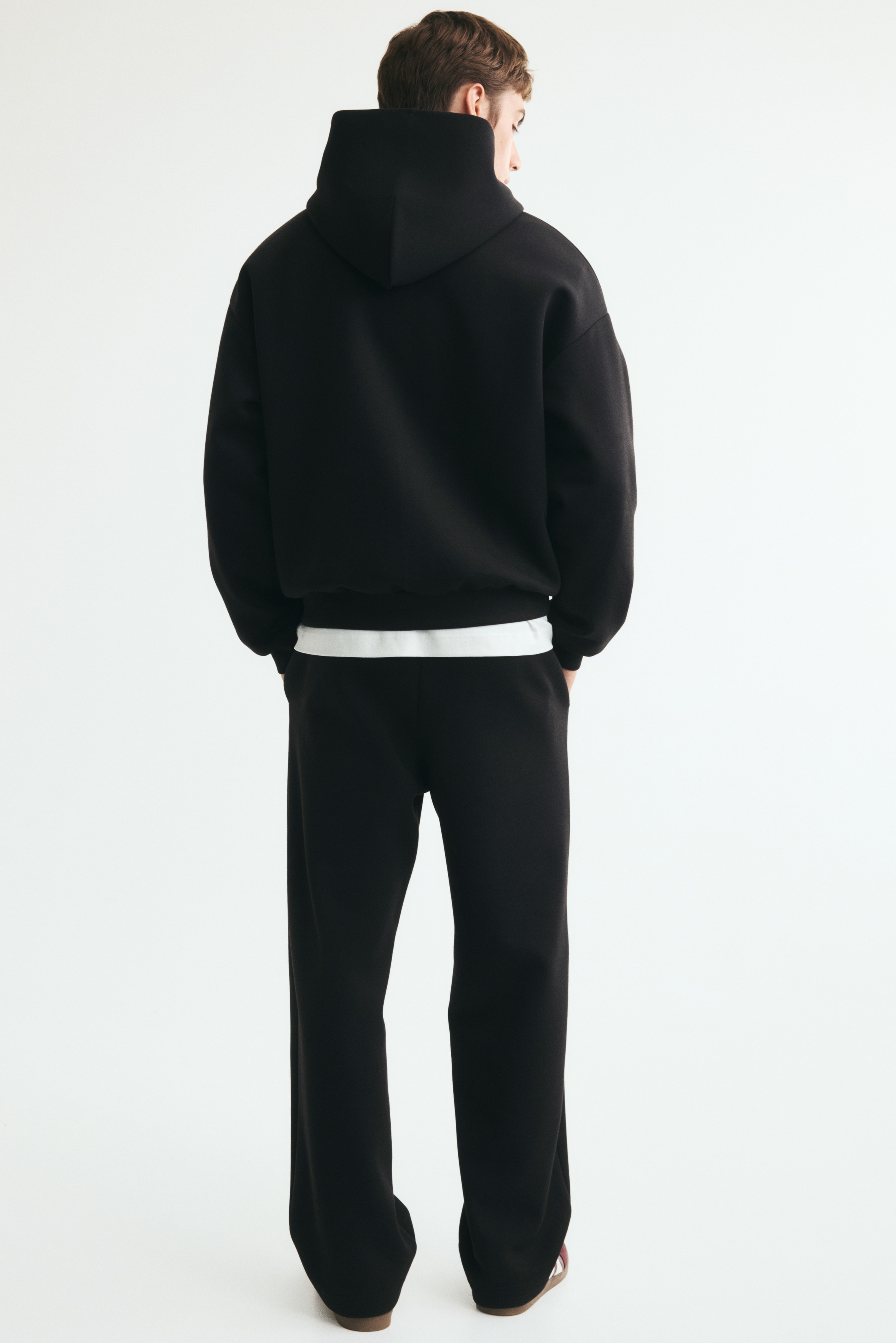 Men's Light gray melange Relaxed-Fit Interlock Sweatpants | H&M US