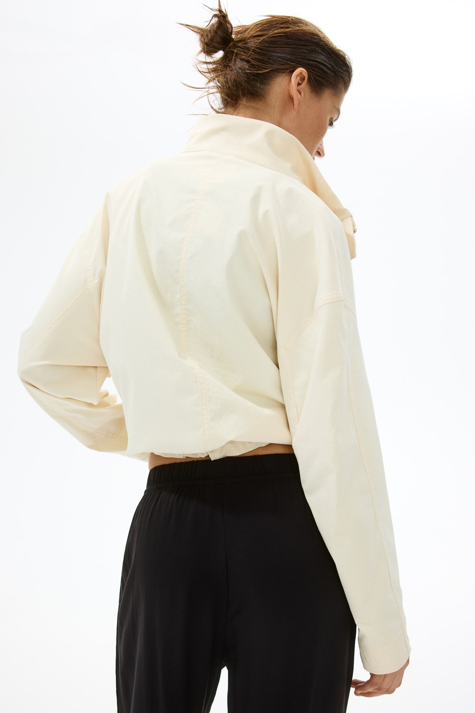 Weite Schlupfhose-Schwarz - 3