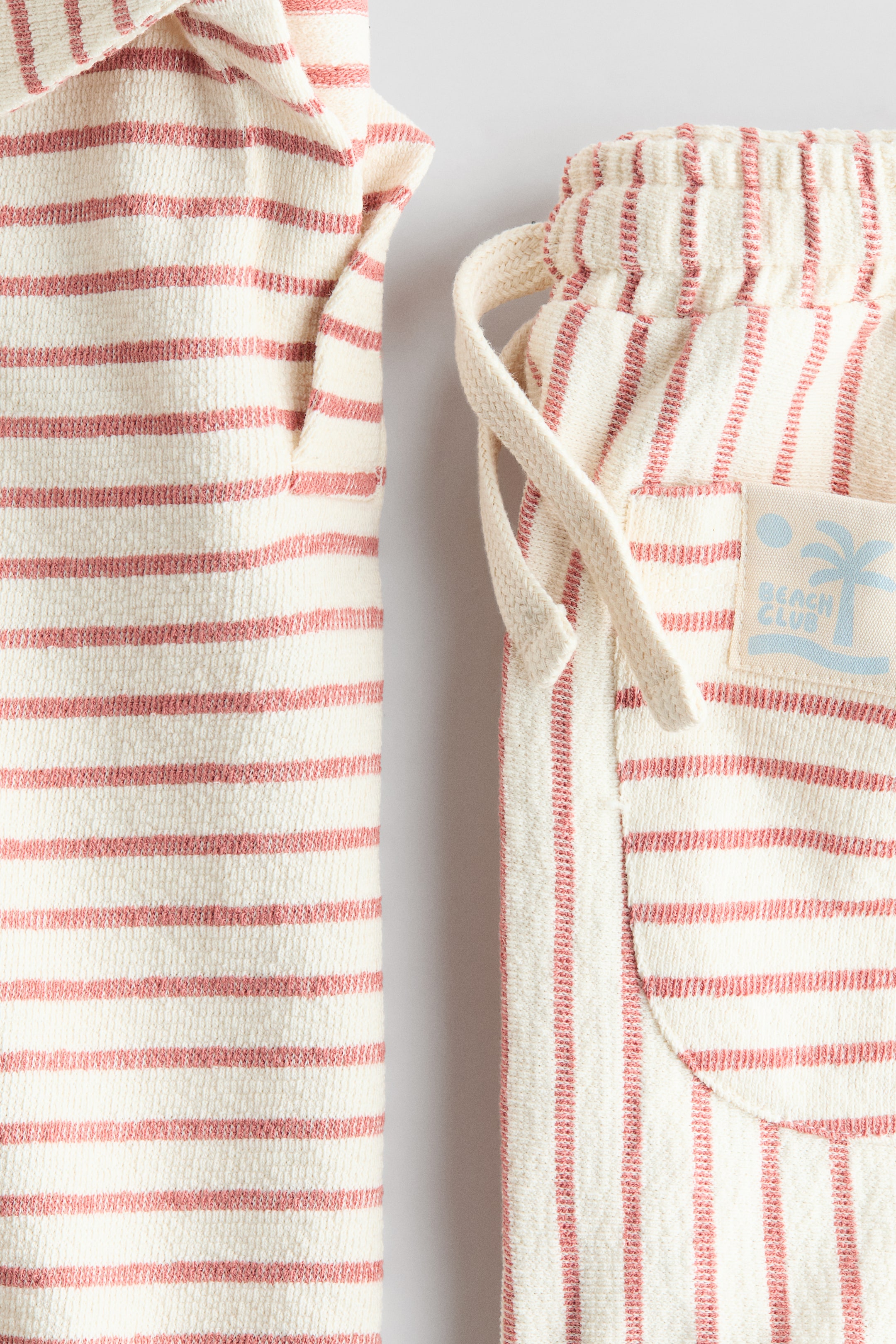 2-Piece Textured Cotton Set