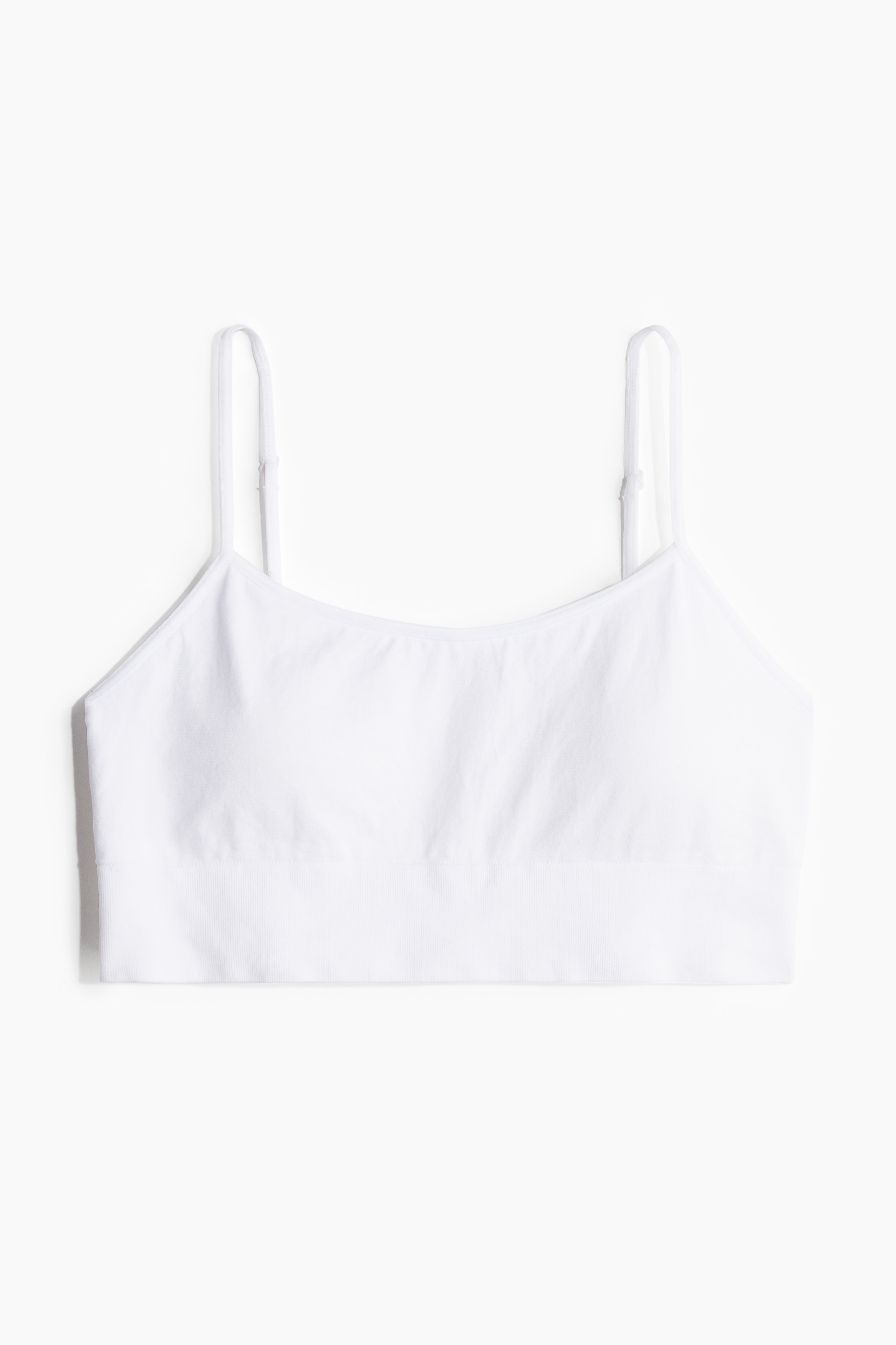Señoras - Blanco Bralette con relleno Seamless - Size: XS  - H&M