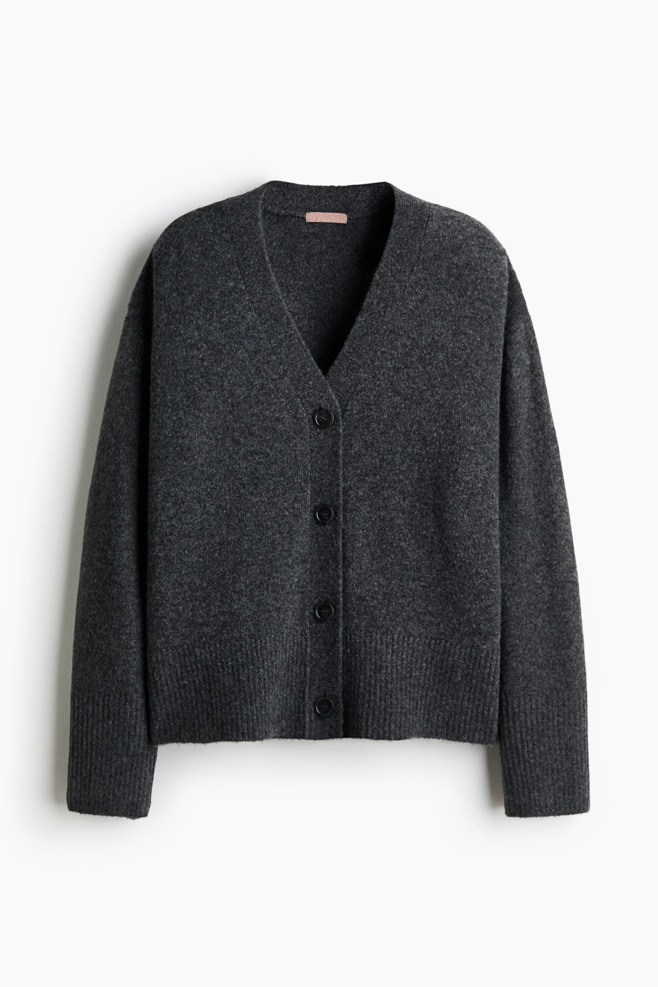 View larger image: Cardigan - Dark grey marl - Ladies | H&M 4