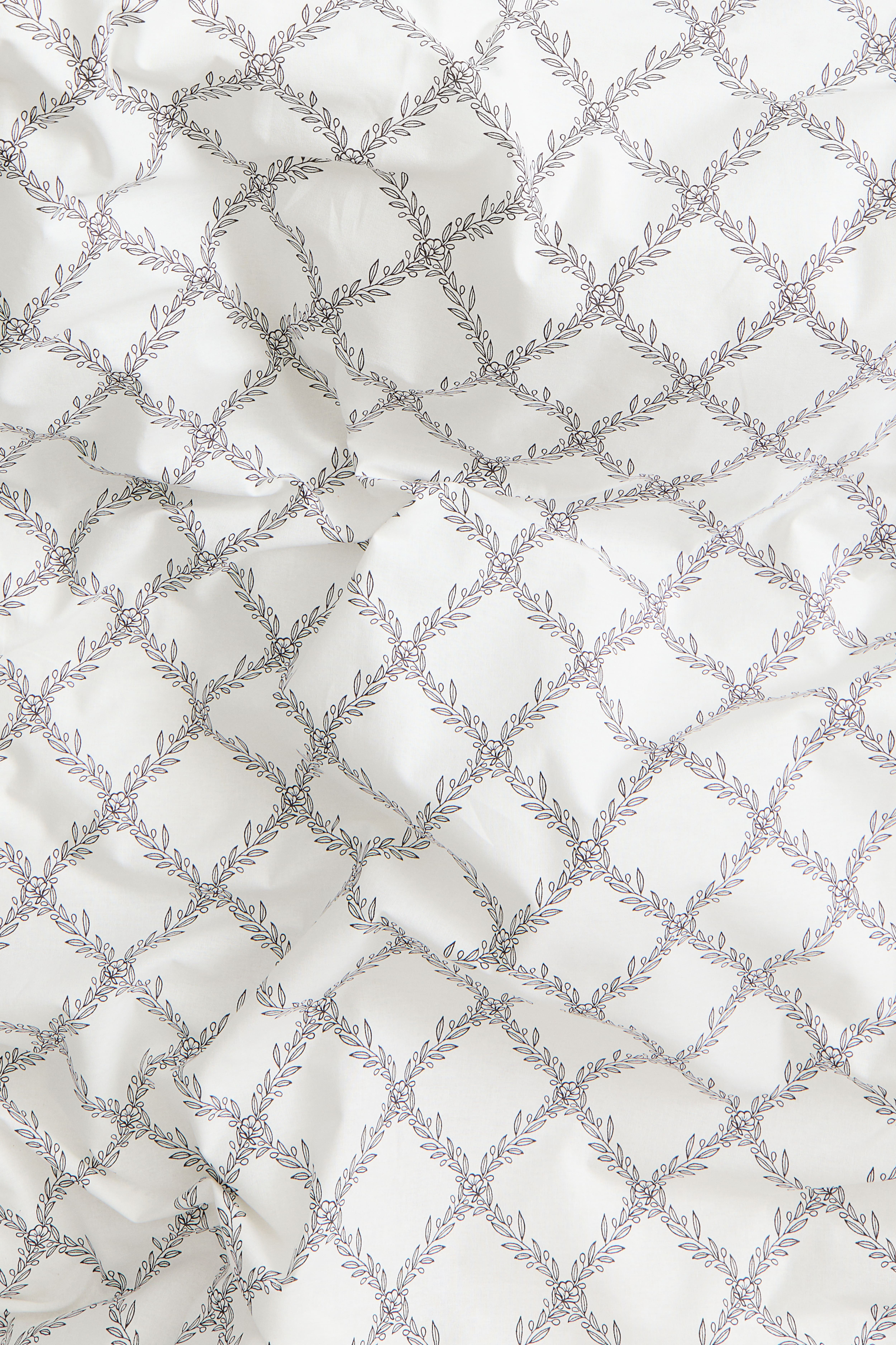 Housse de couette lit simple en coton