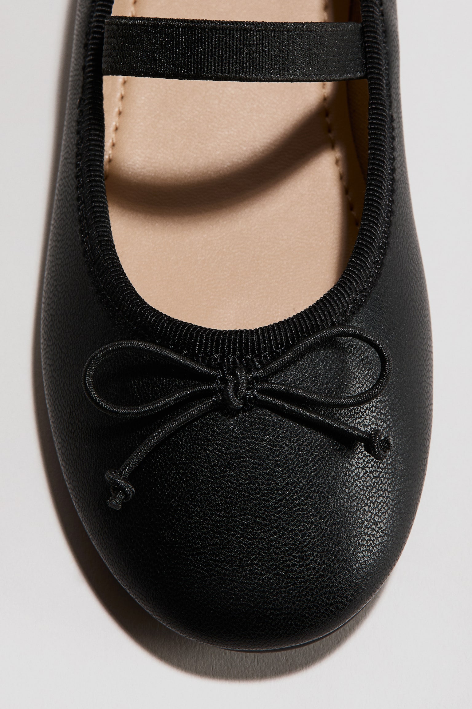 נעלי בלרינה - שחור - 4