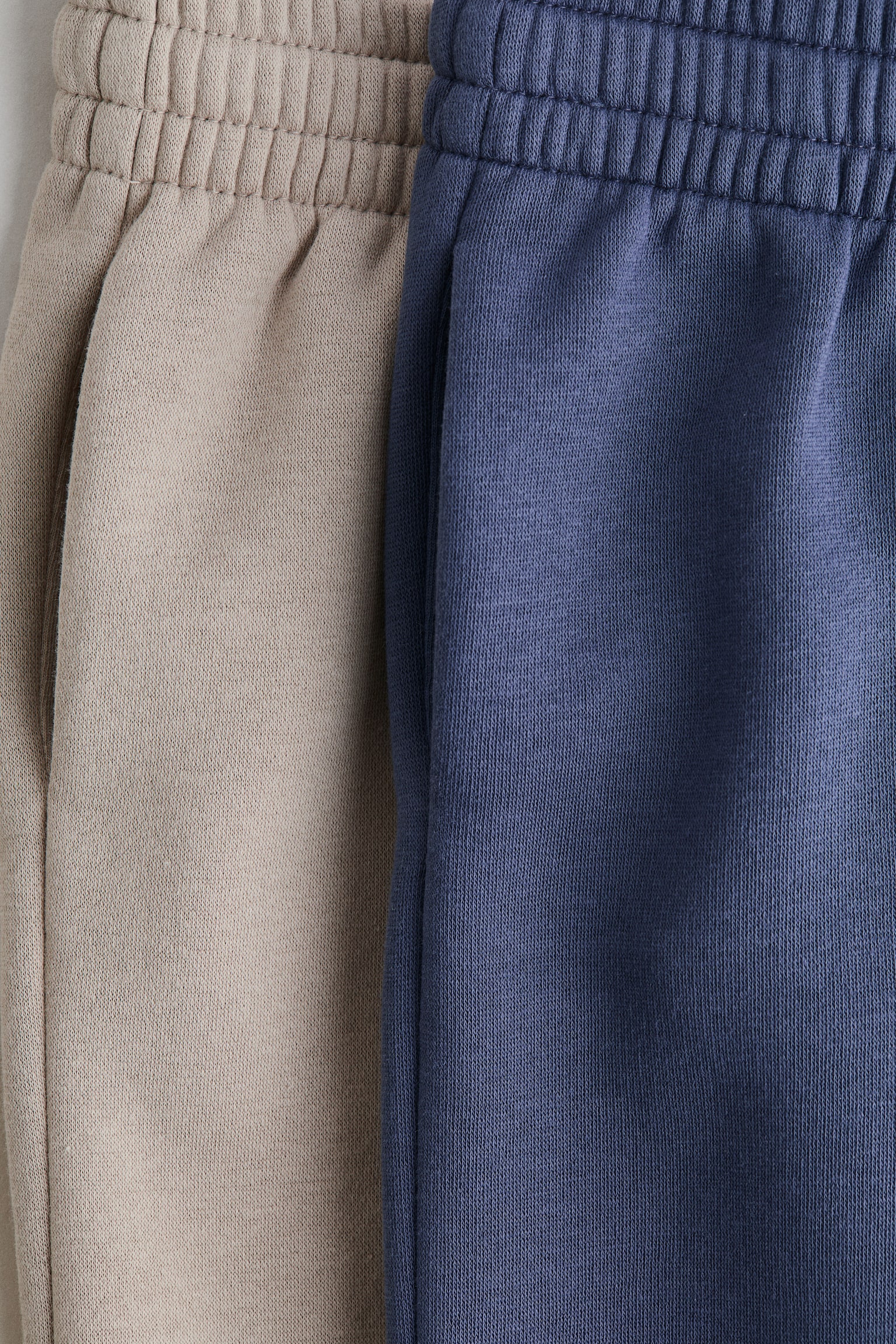 2-pack sweatshirt joggers - Dusty blue/Beige/Black/Light grey - 2