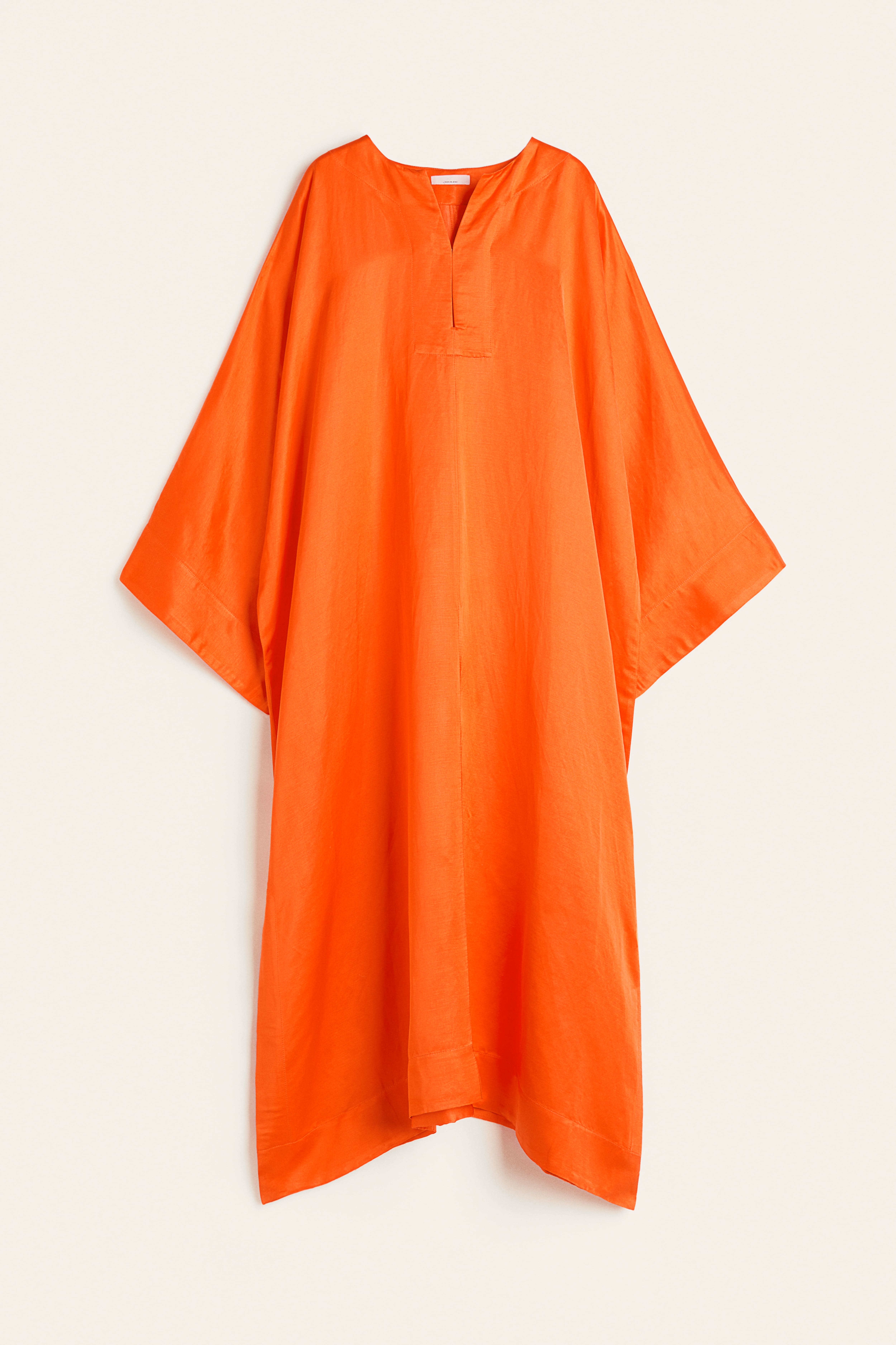 Orange shops kaftan dress