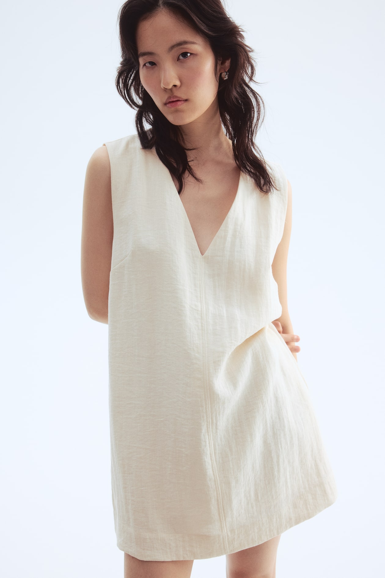 V-Neck Shift Dress - image 2