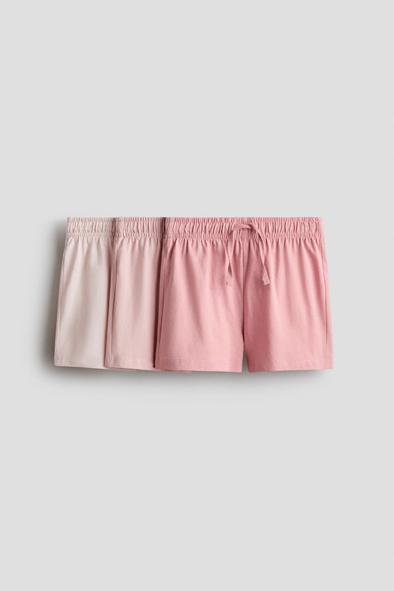 Детские шорты H&M 3-Pack Cotton Jersey Shorts