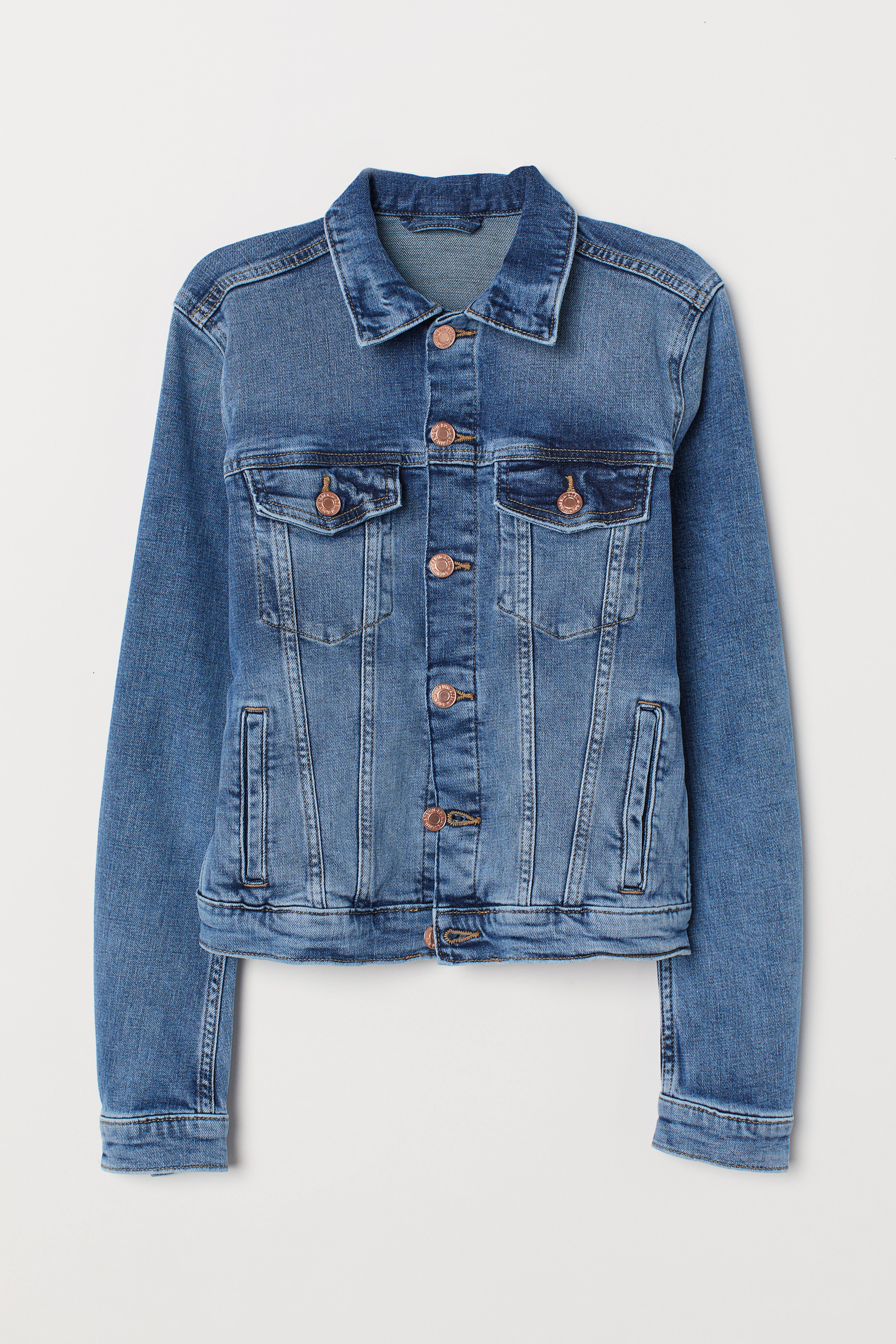 H&m jeans jacket women's hotsell