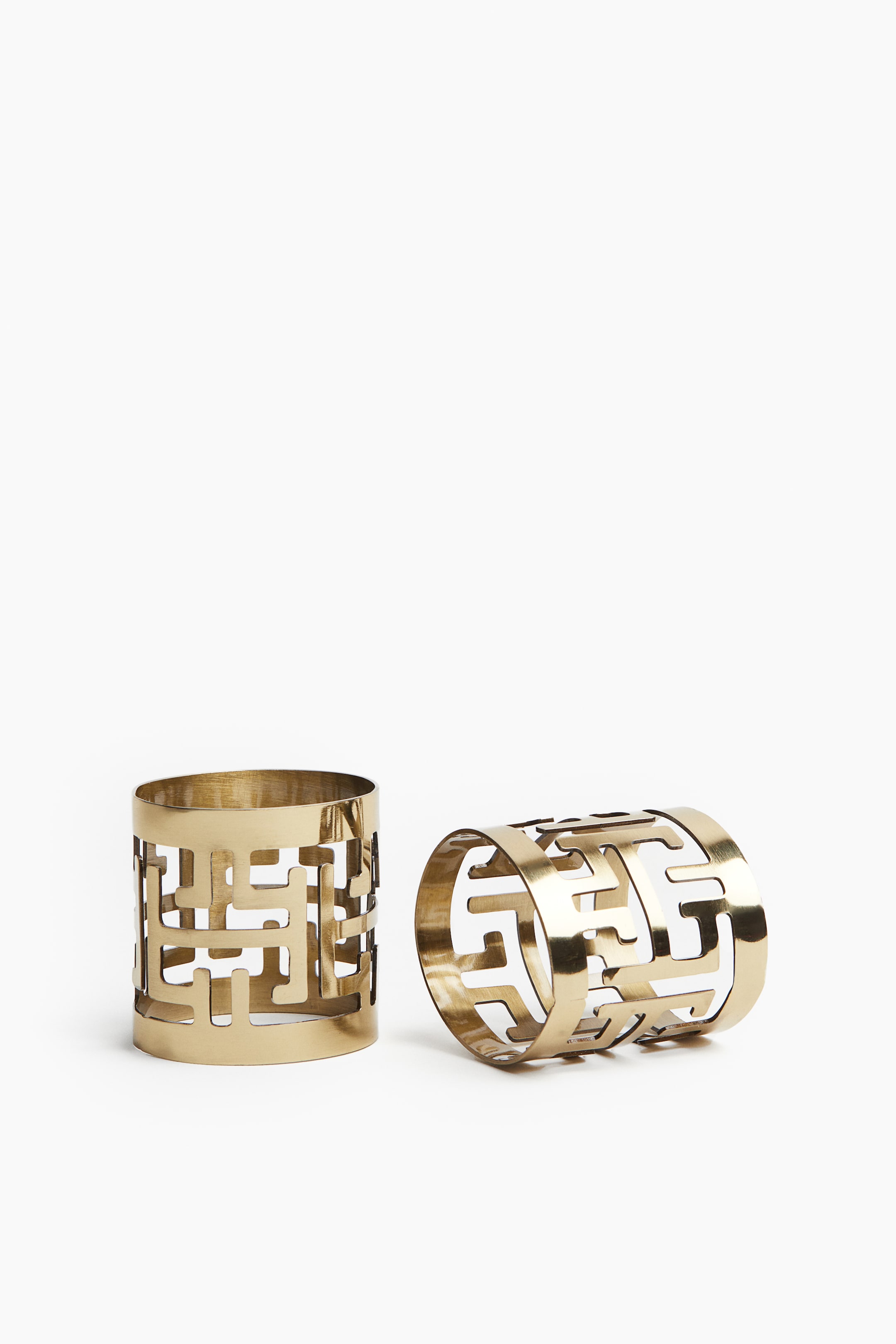 2-pack Metal Napkin Rings