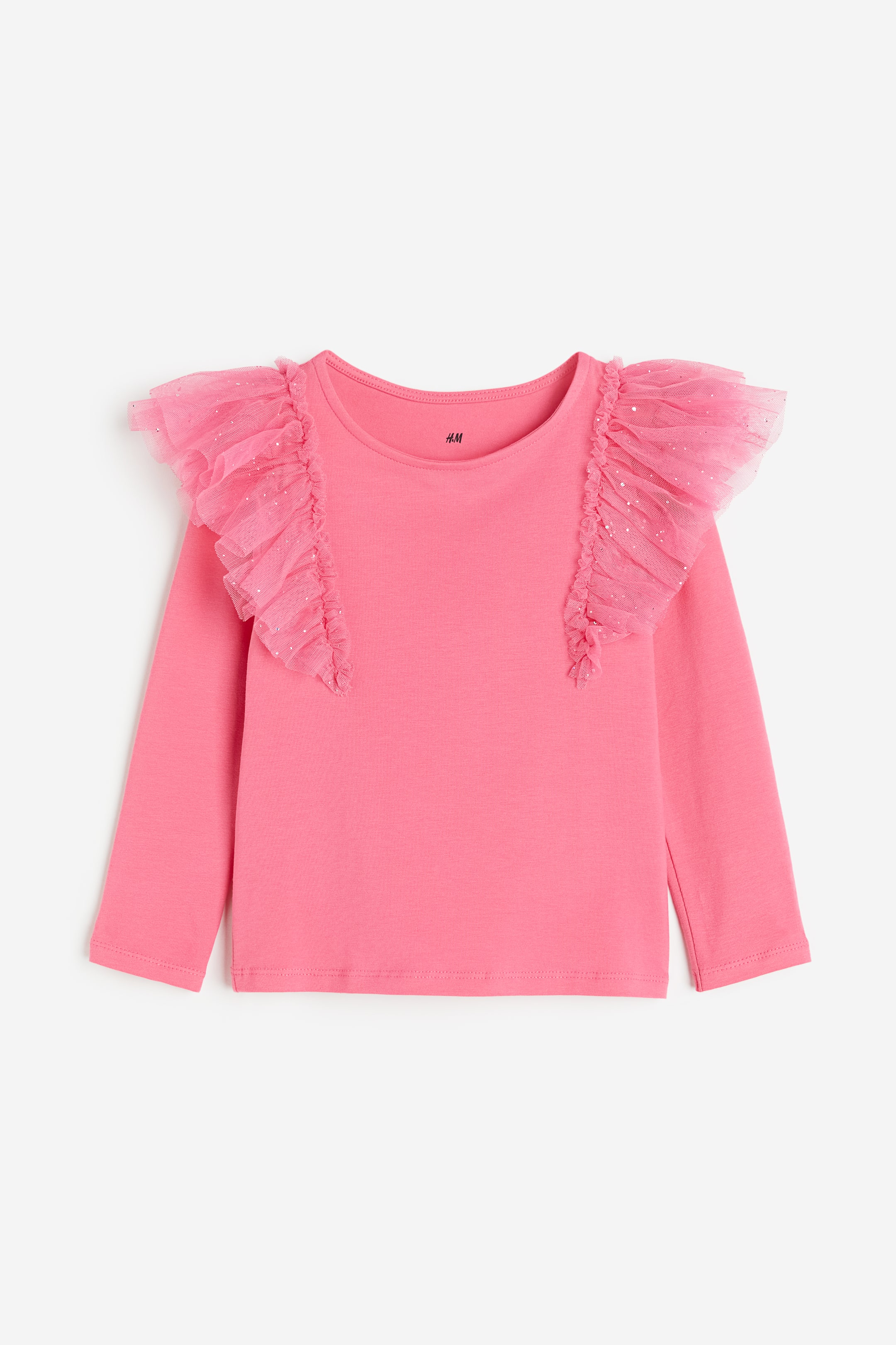 Ruffle-trimmed Top