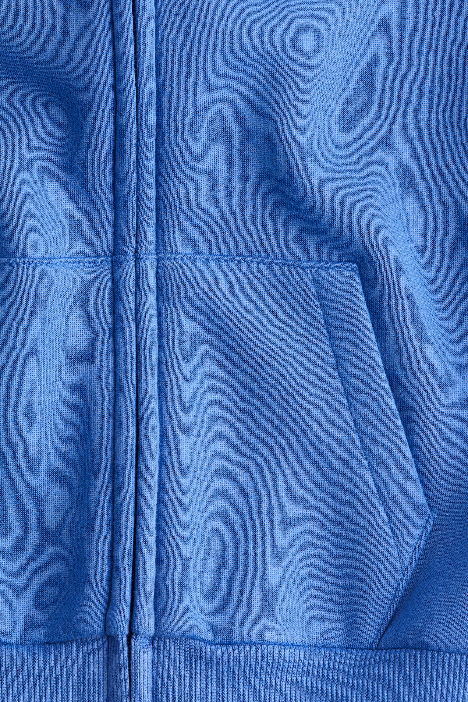 Zip-through hoodie - Blue - 2