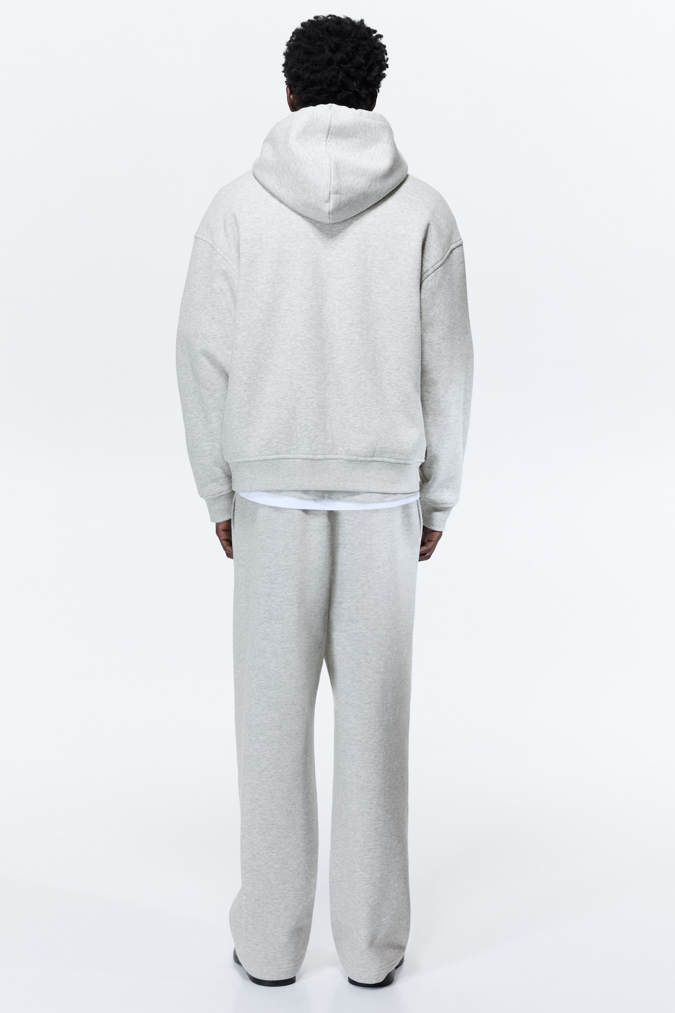 Grotere afbeelding bekijken: Sweatpants - Loose Fit - Lichtgrijs gemêleerd - HEREN | H&M NL 8