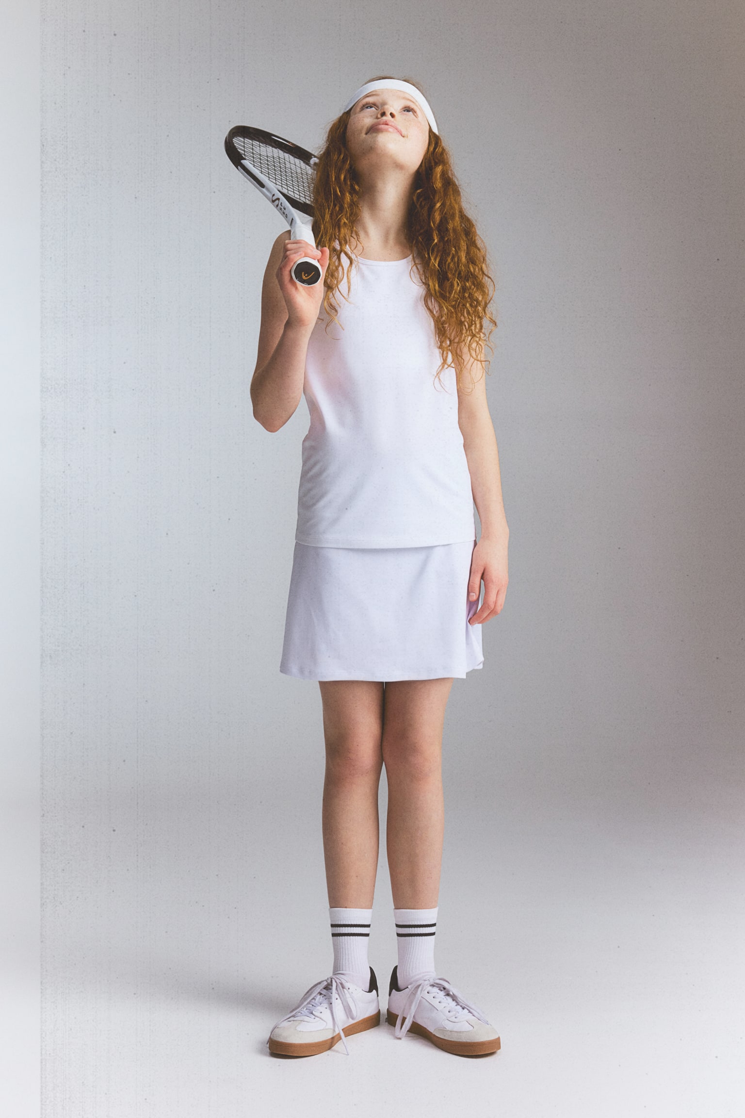 Tennis skirt in DryMove™ - White - 5