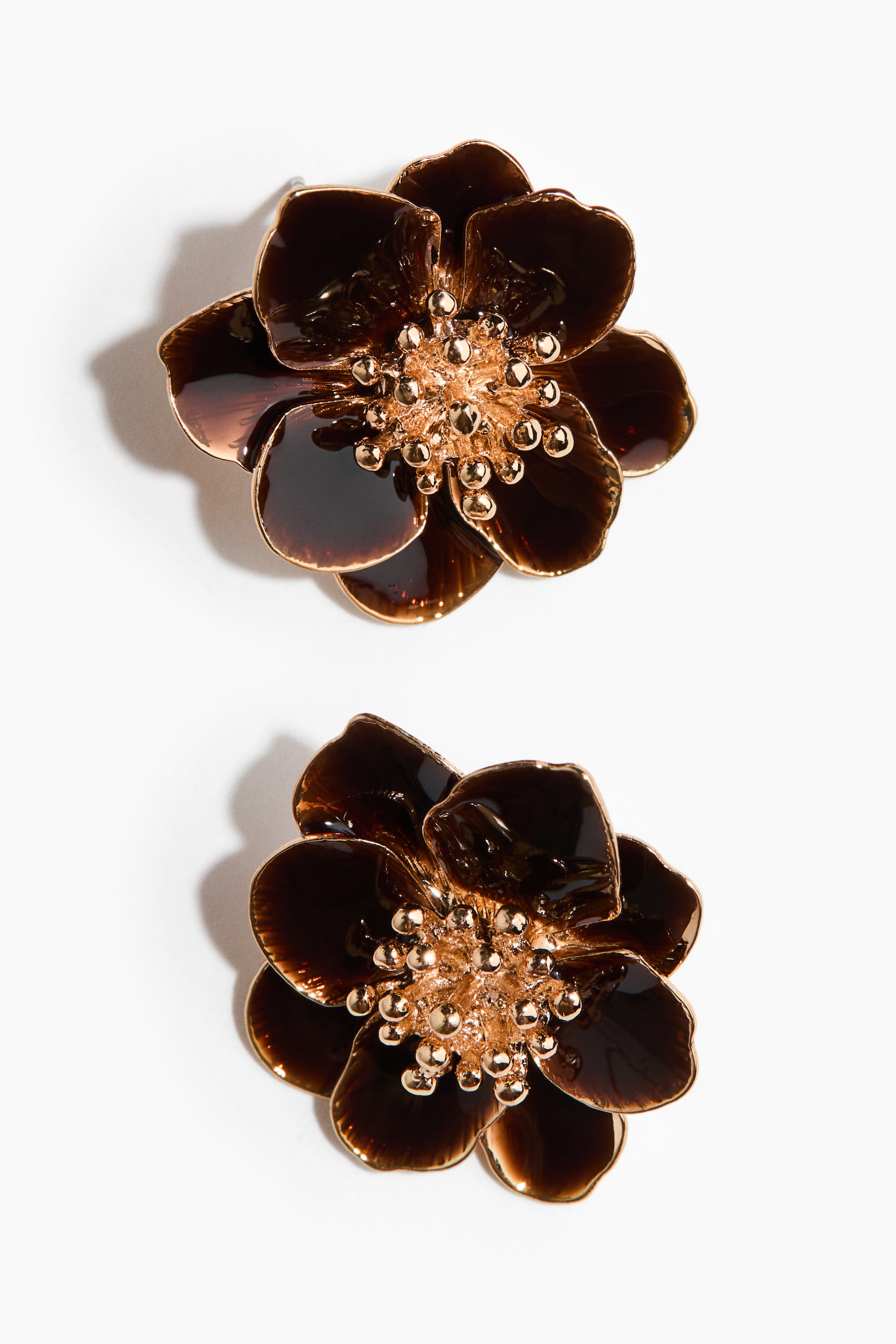 Flower-Shaped Earrings