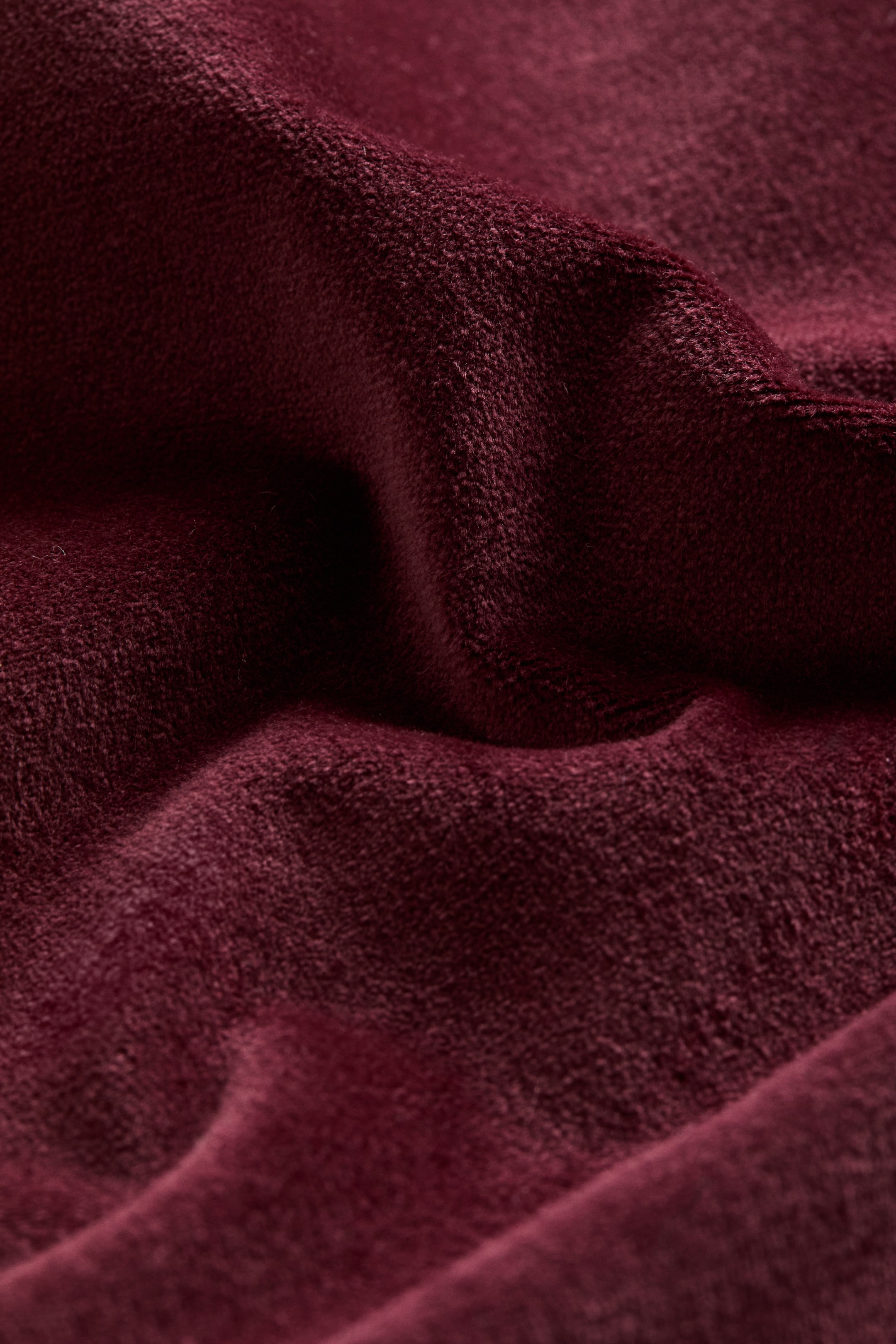 Pleat-Detail Velvet Cushion Cover