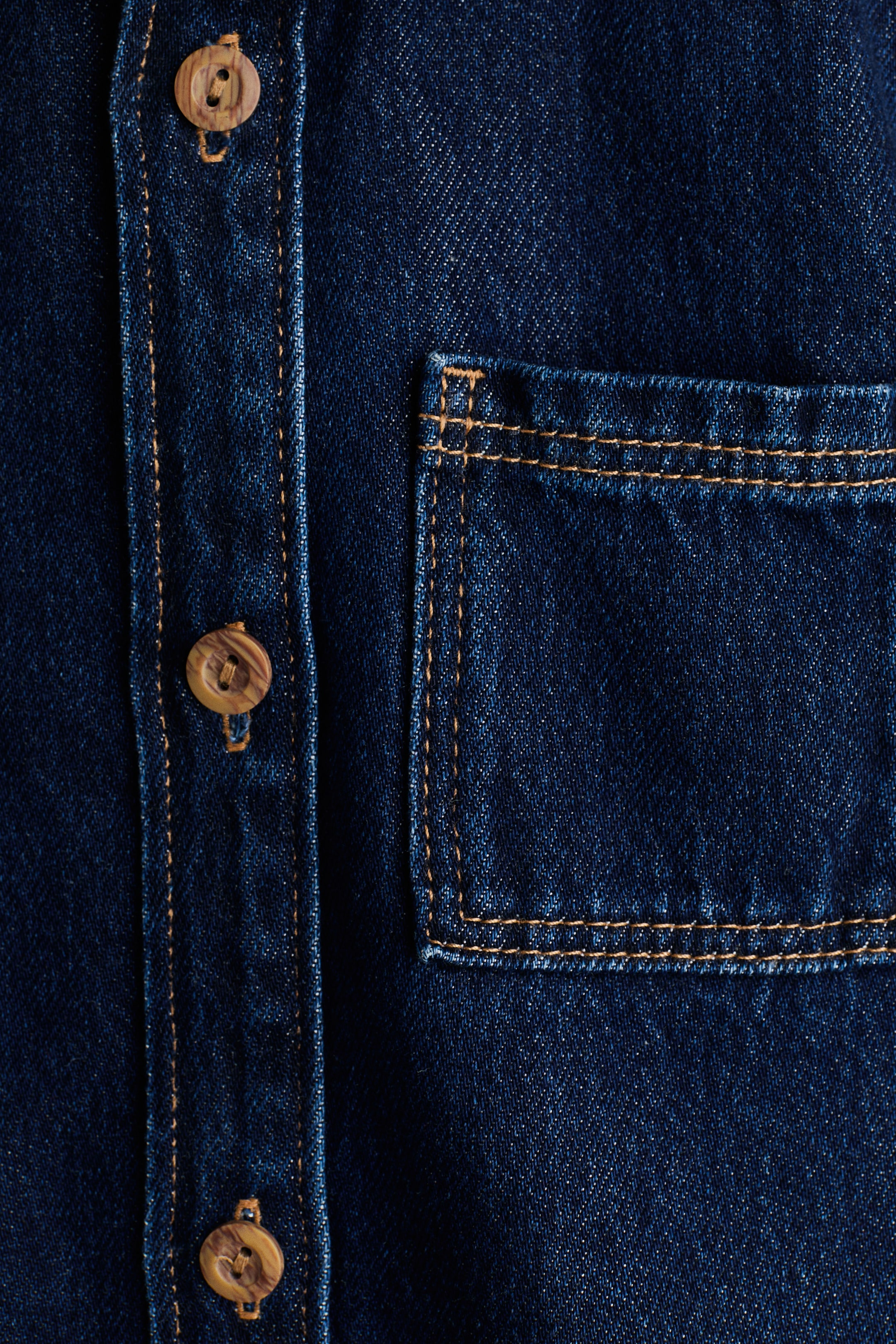 Denim overshirt