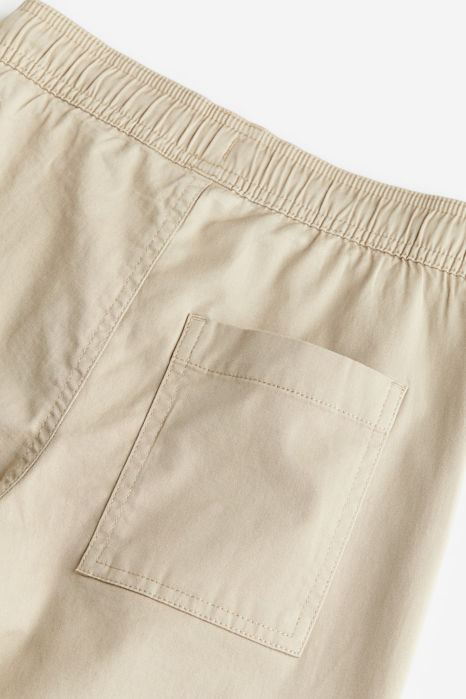 Lined joggers - Beige/Black - 2