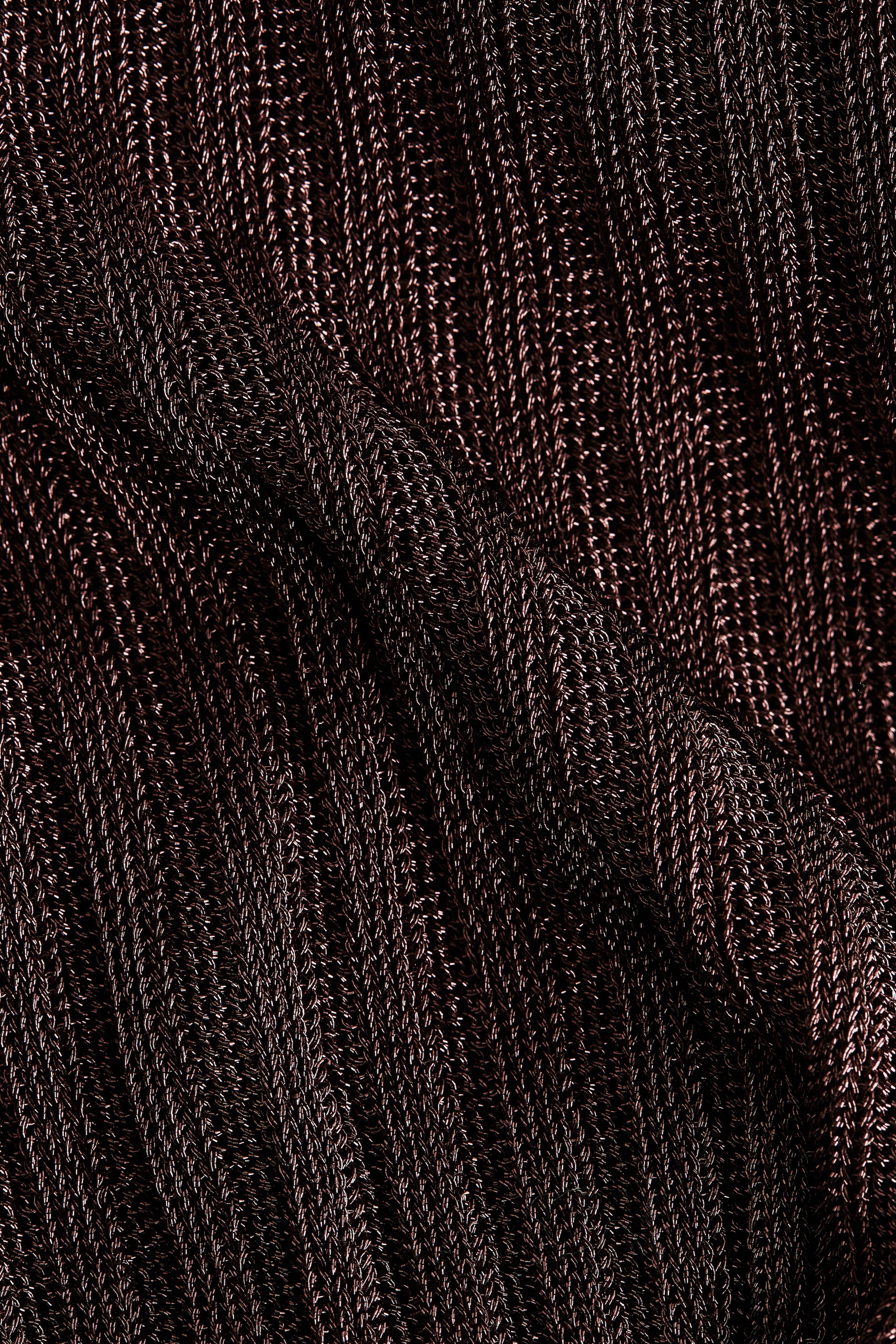 Visualizza immagine più grande: Abito monospalla metallizzato - Marrone scuro - DONNA | H&M IT 7