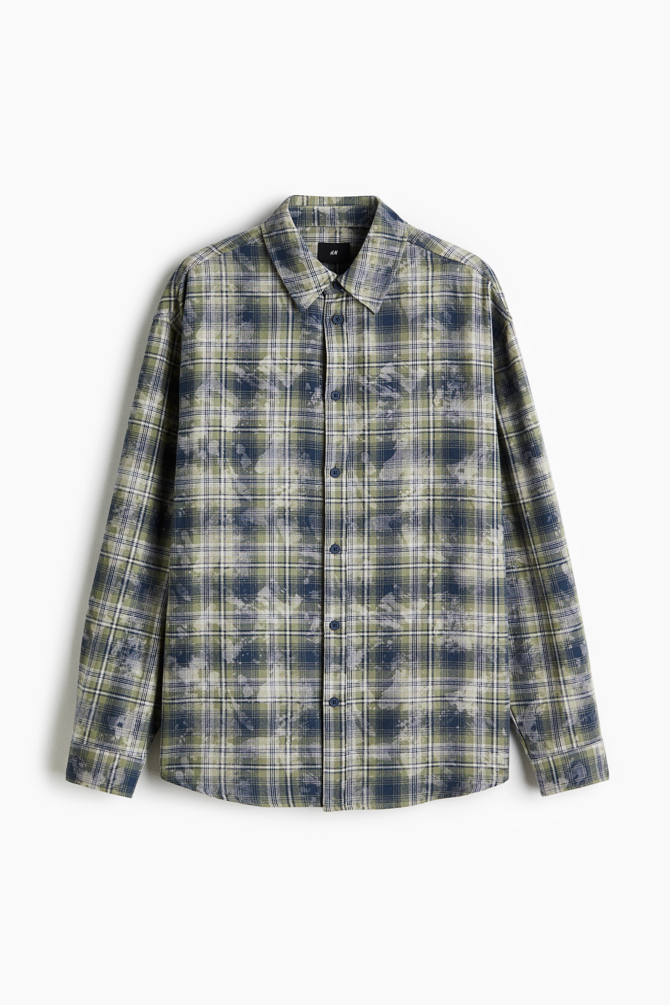 stussy リラックスフィット プラッドツイルシャツ