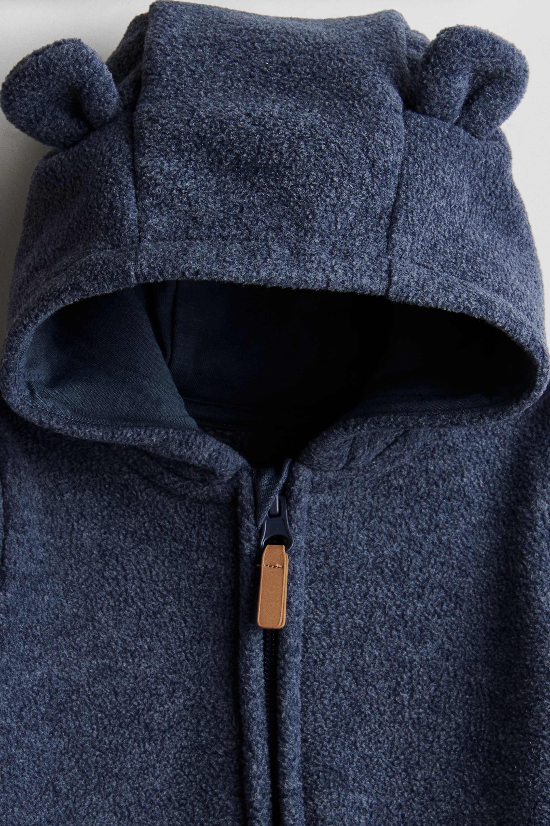 Hooded Fleece Jumpsuit