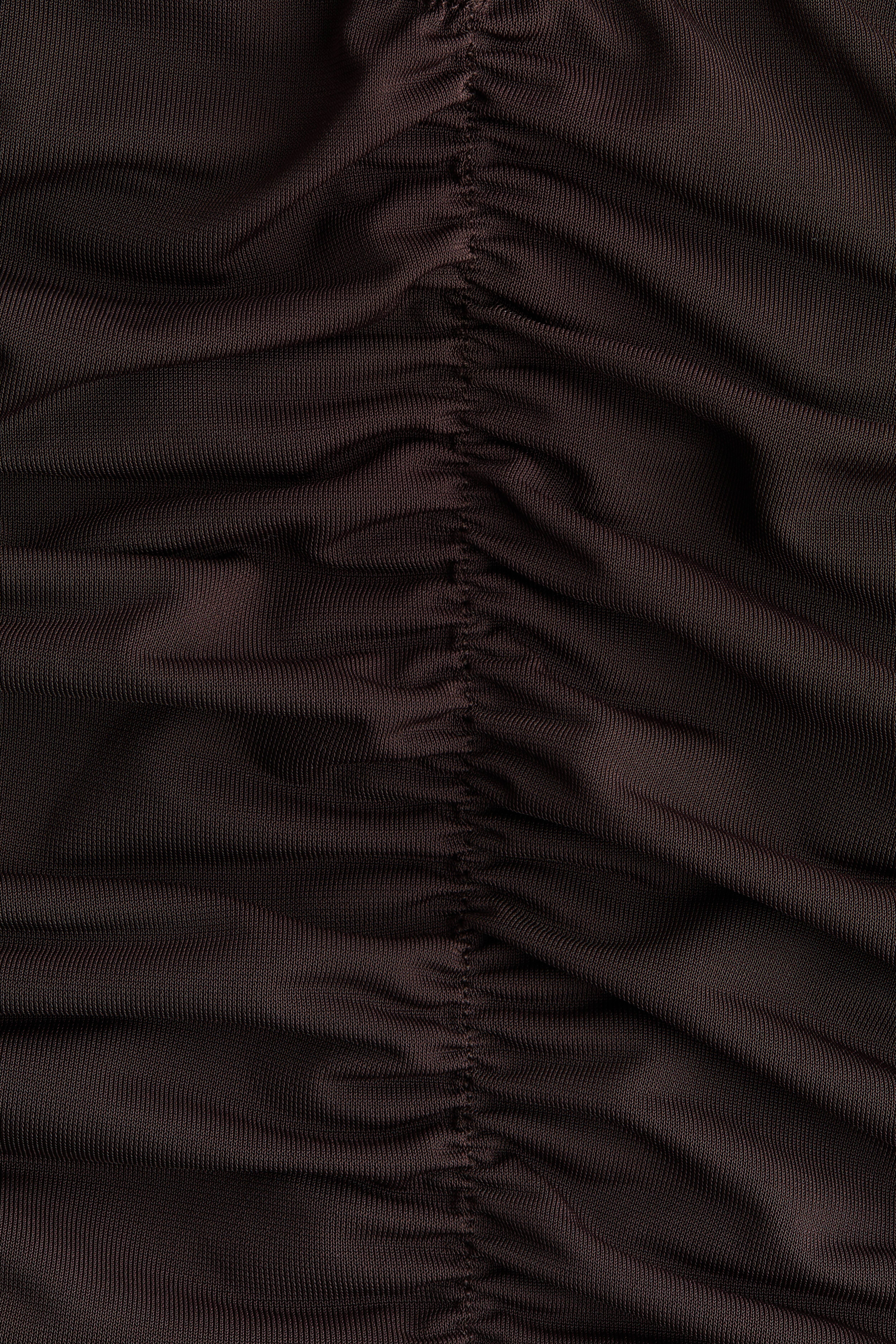 Ruched Crêpe Top
