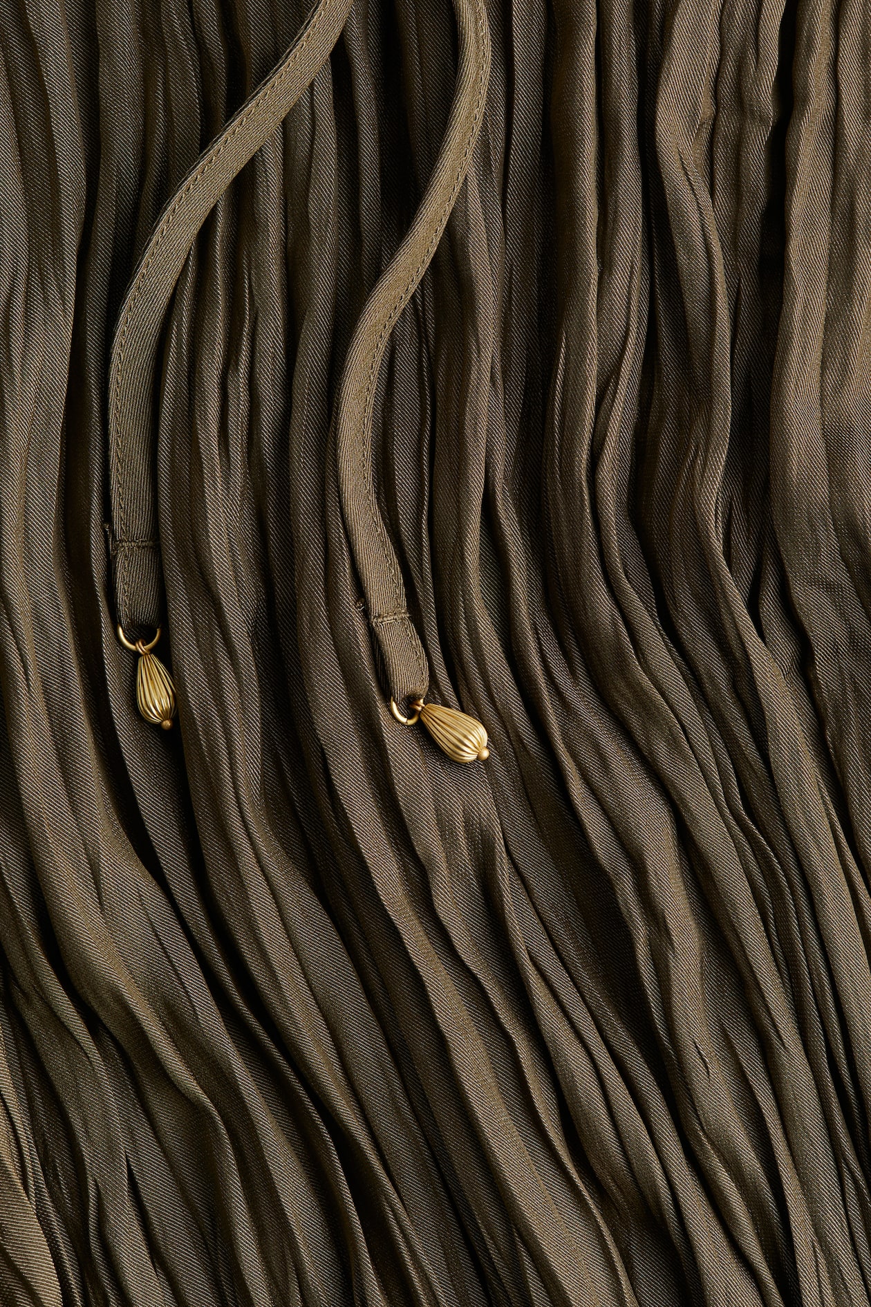 Crinkled Twill Skirt - image 3