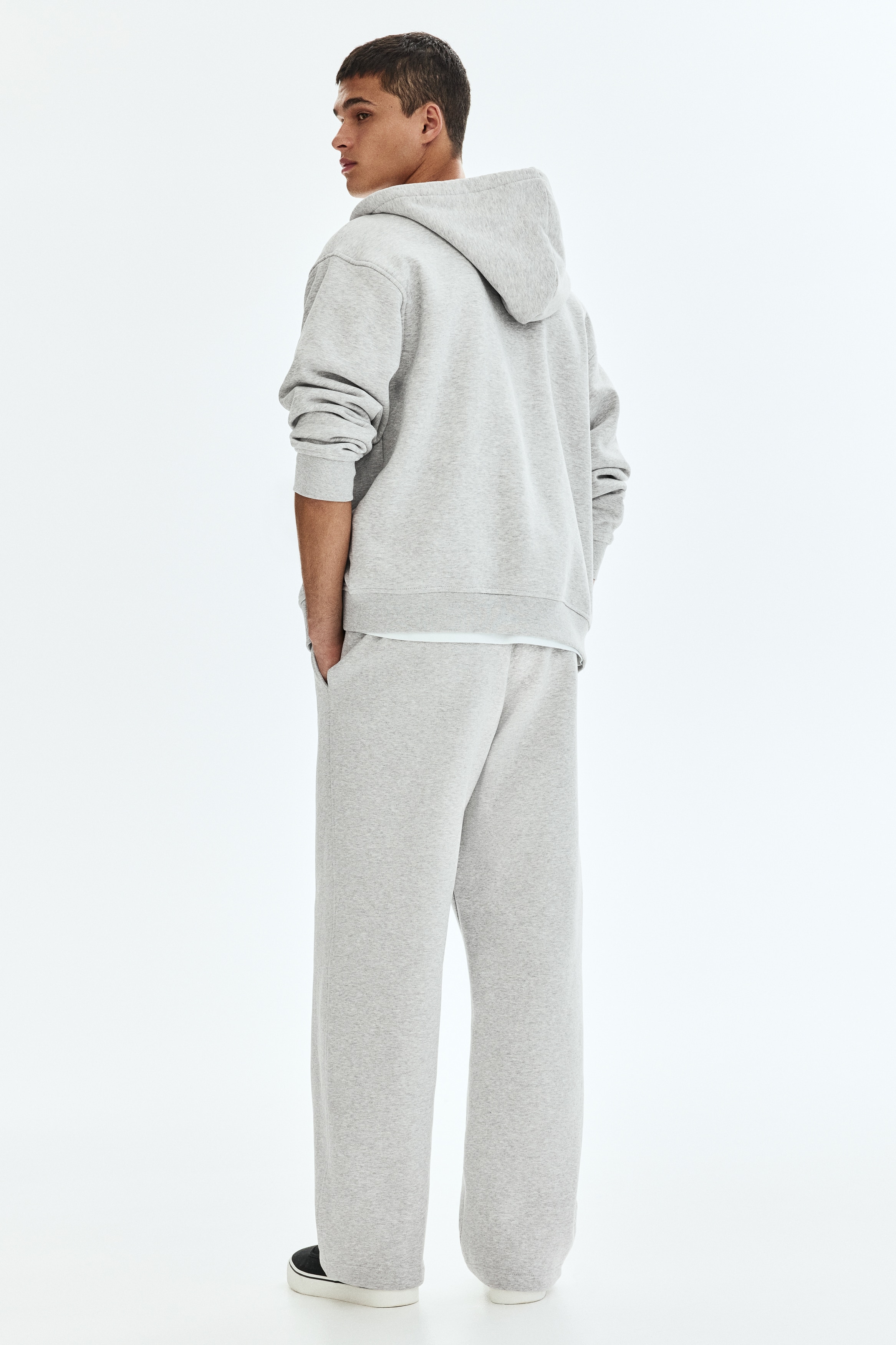メンズ ジョガーパンツ グレー | 灰色スウェットパンツ | H&M JP