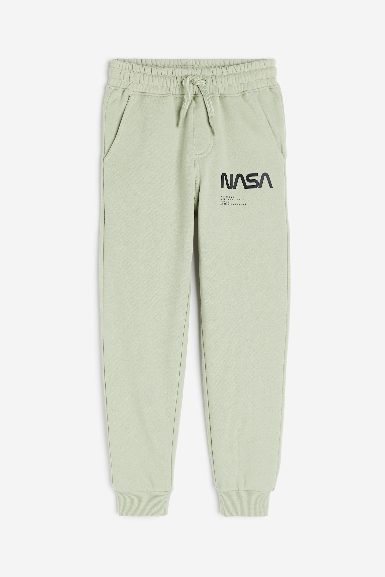 Print Design Track Pants - Light green/NASA - 1