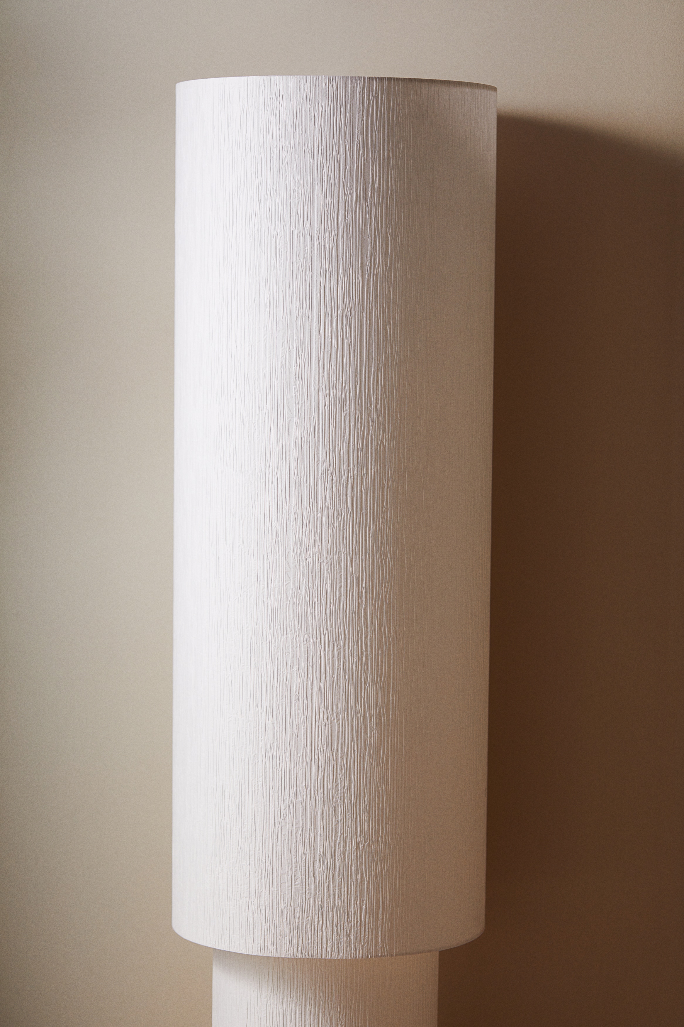 Floor lamp - Blanc/Beige clair