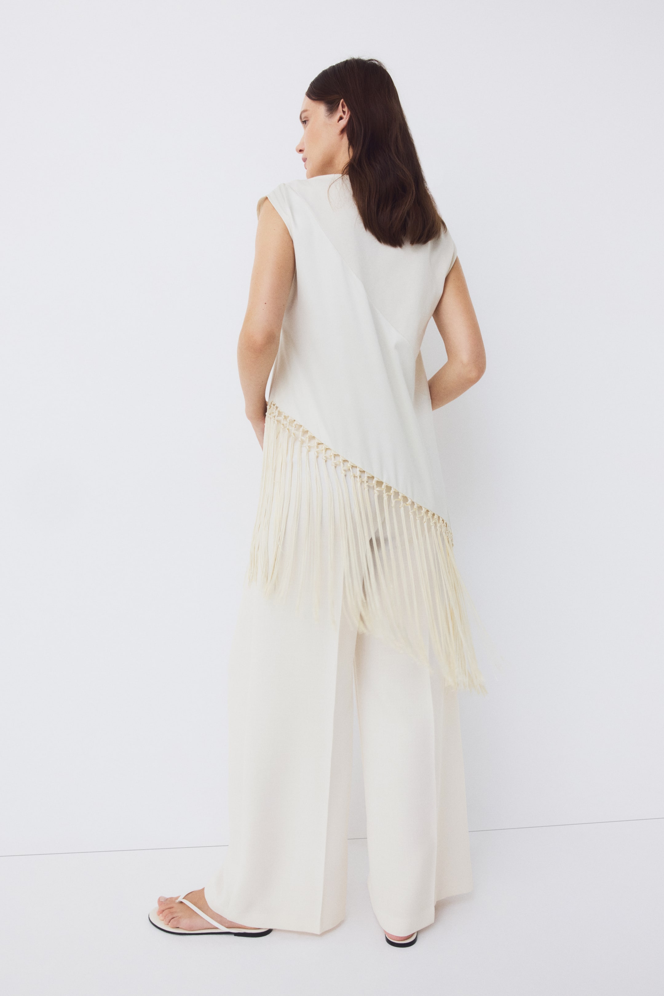 MAMA Wide-Leg Dress Pants