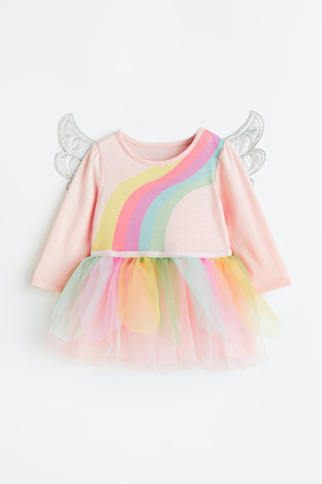 Winged fancy dress costume - Light pink/Silver-coloured