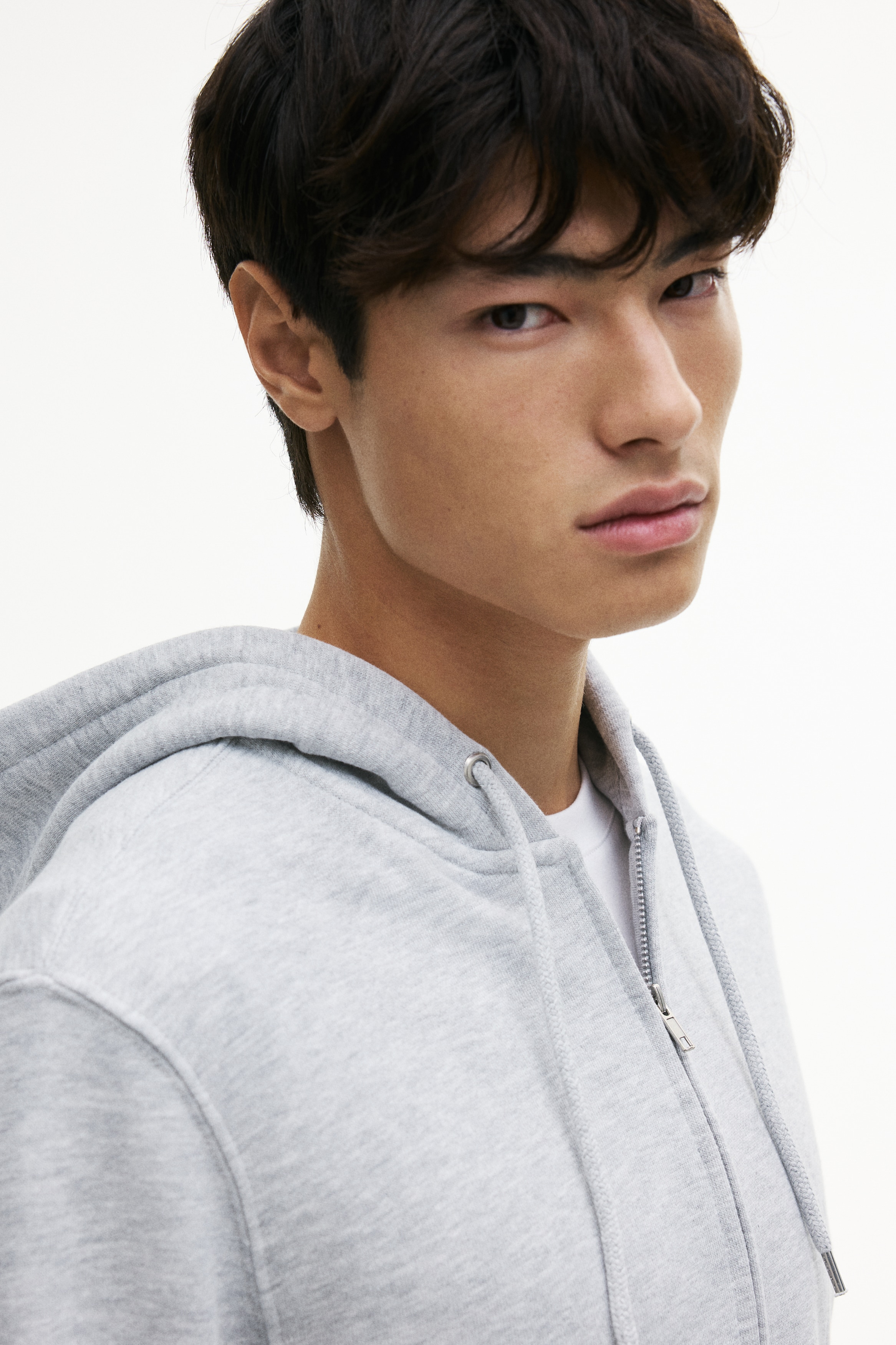 Regular Fit Zip-through hoodie