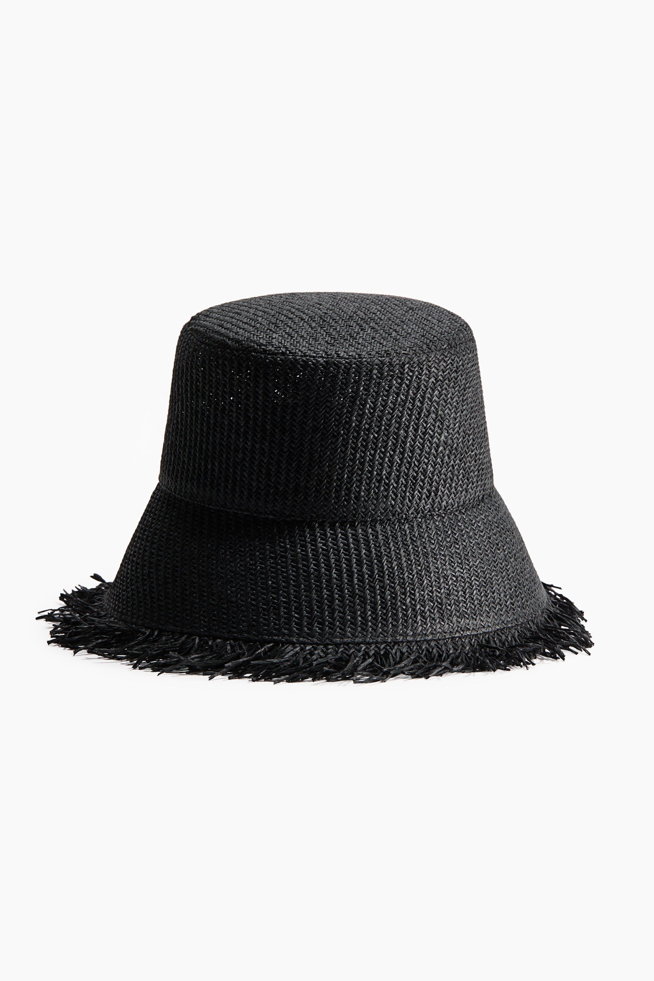 Straw Bucket Hat