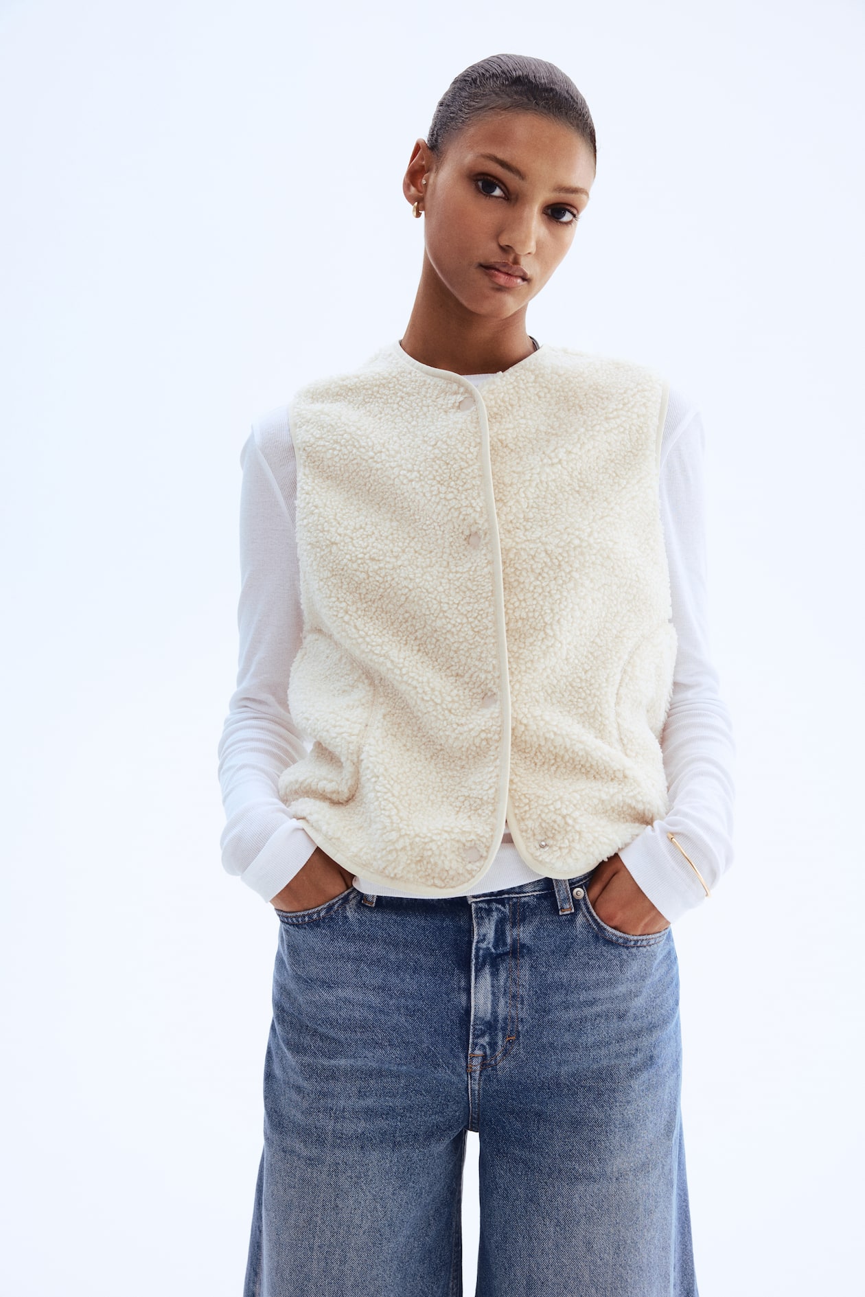 Teddy Fleece Vest - image 4