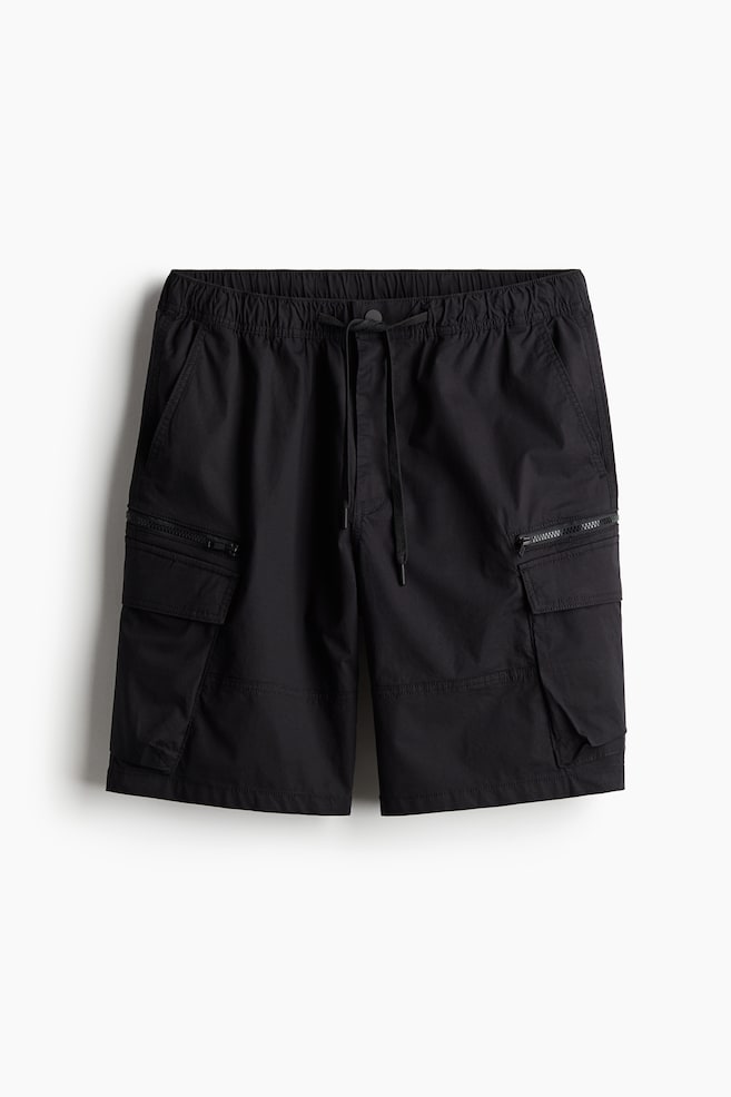 Short cargo Regular Fit - Noir - 1