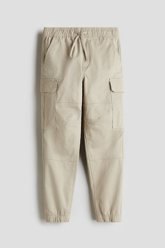 Детские брюки H&M Cotton Cargo Joggers
