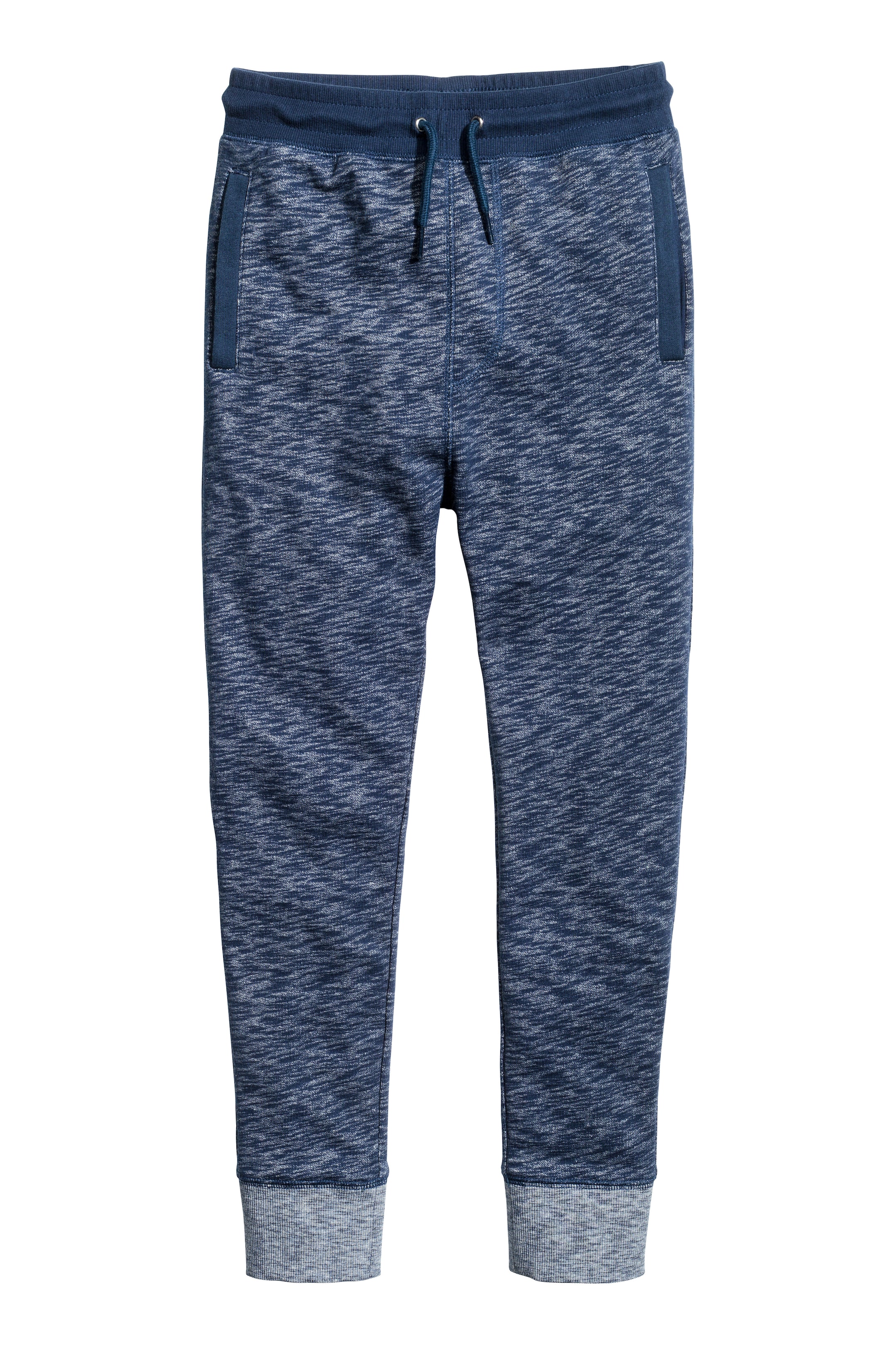 Agrandir l'image: Pantalon jogger - Bleu foncé chiné - ENFANT | H&M FR 1