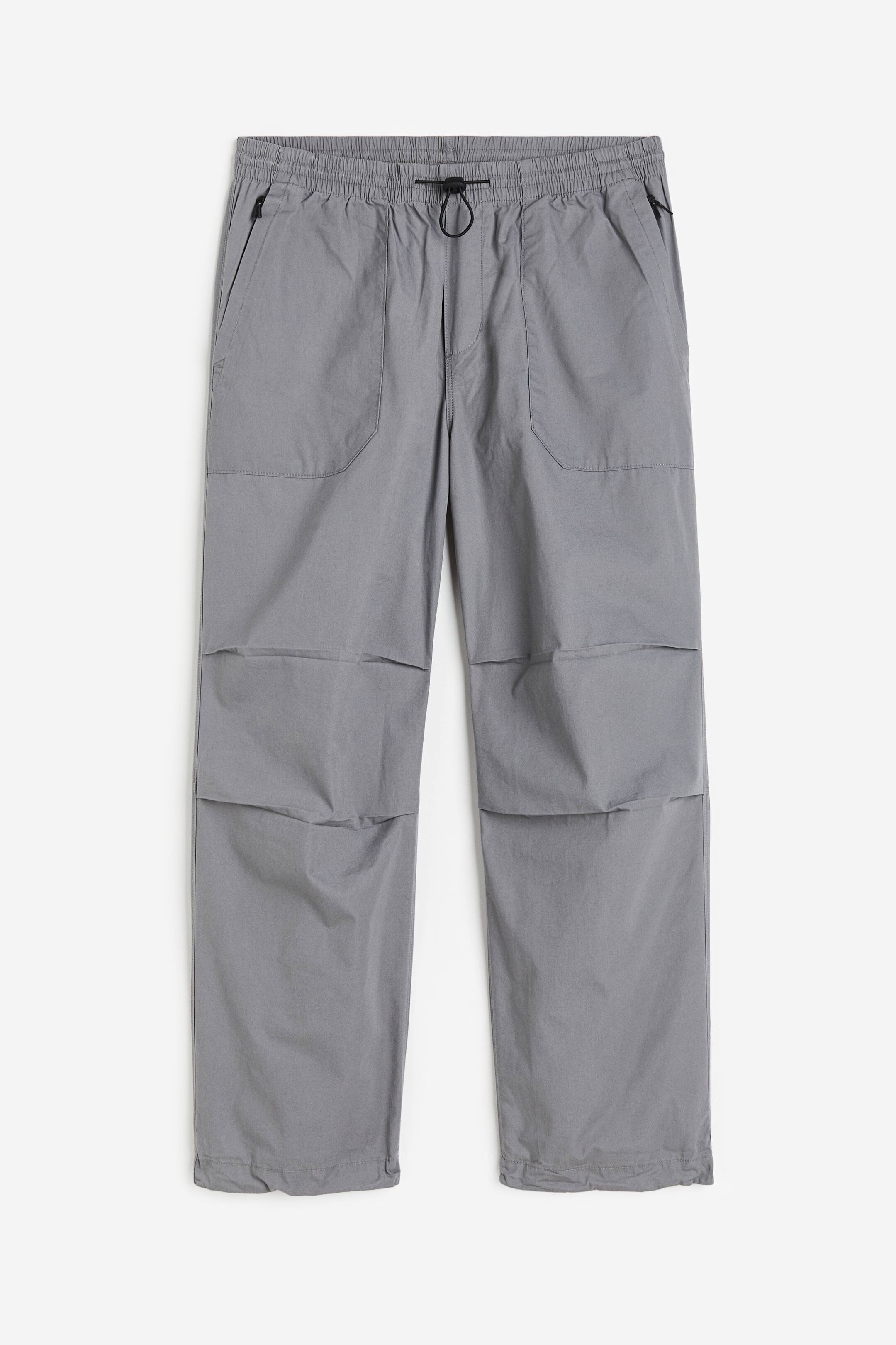 View larger image: Loose Fit Cotton joggers - Grey - Men | H&M 1