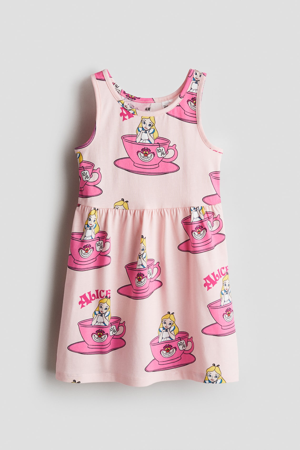 pink alice in wonderland dress Disney Alice in Wonderland Pink Cinched Smock Plus Size Dress