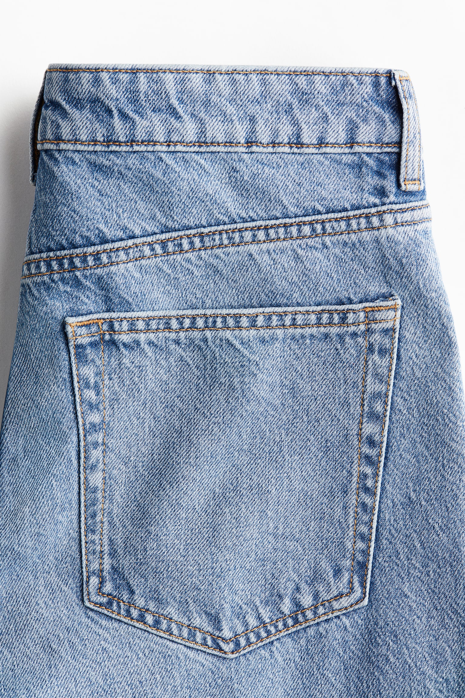 Женские джинсы H&M Wide-Leg Ultra High, цвет: Джинсовый синий — фото 3