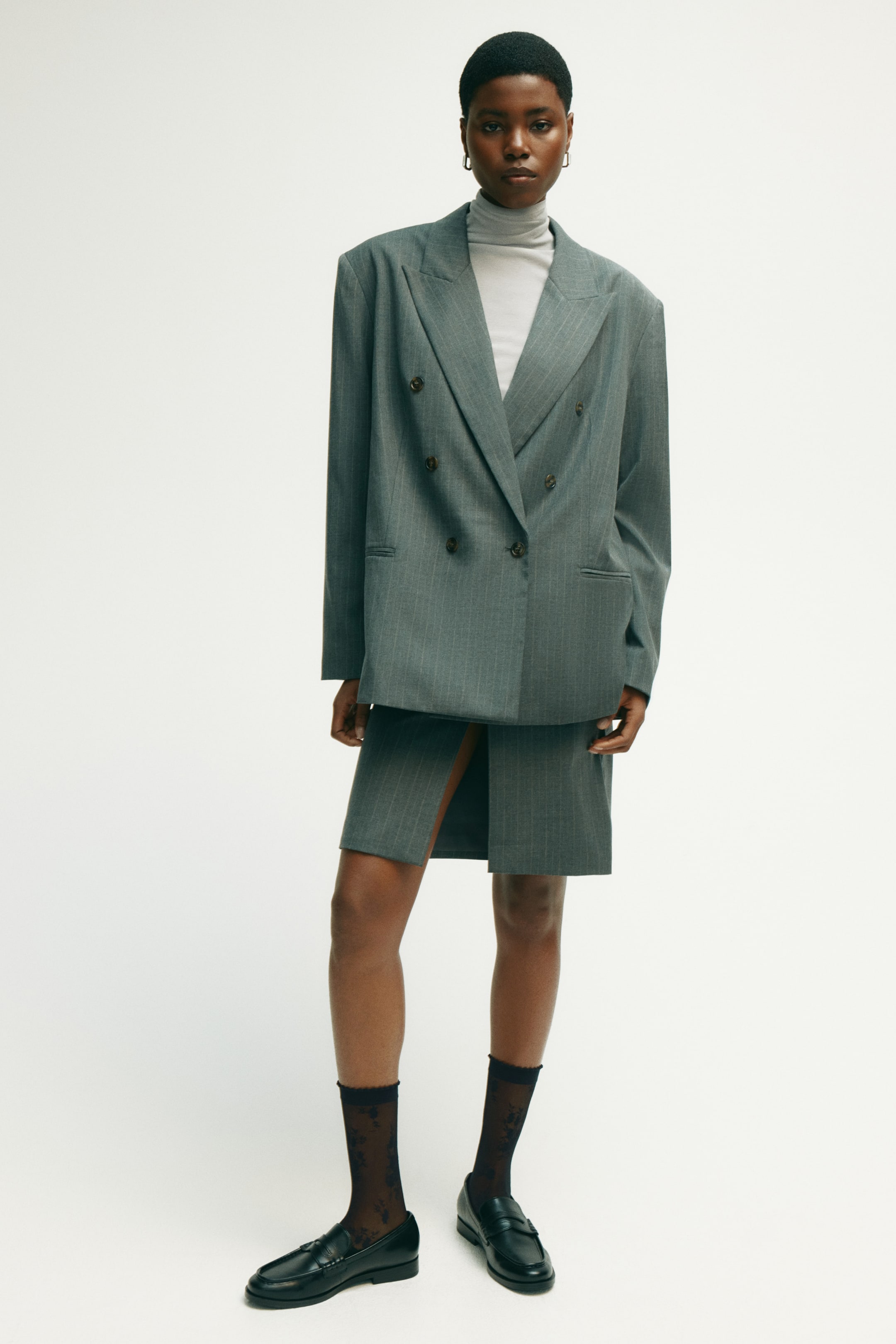 Ingrandisci l'immagine: Calzini in pizzo - Nero/fiori - DONNA | H&M CH 1