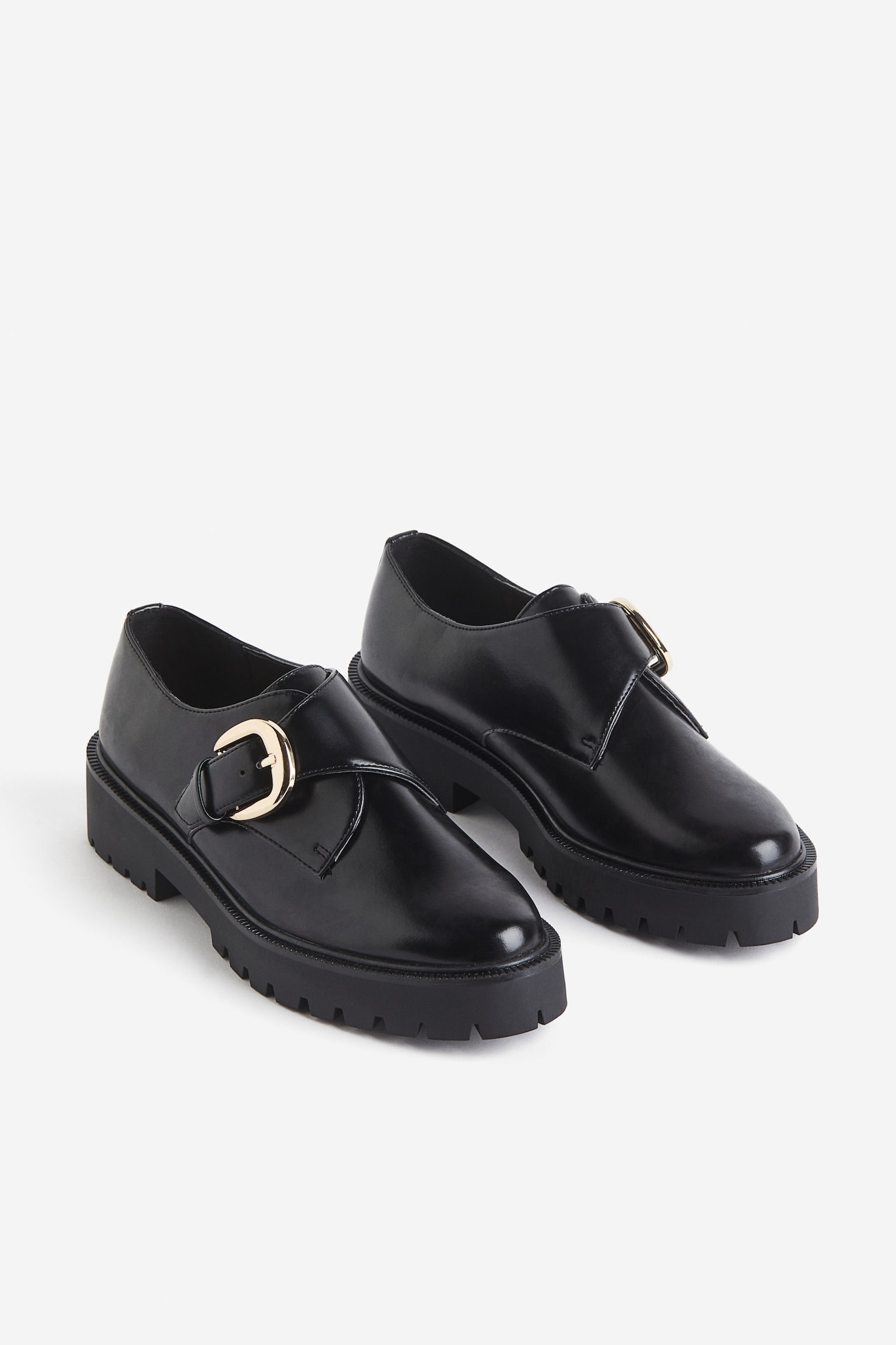 Chunky monkstraps - Black - 4