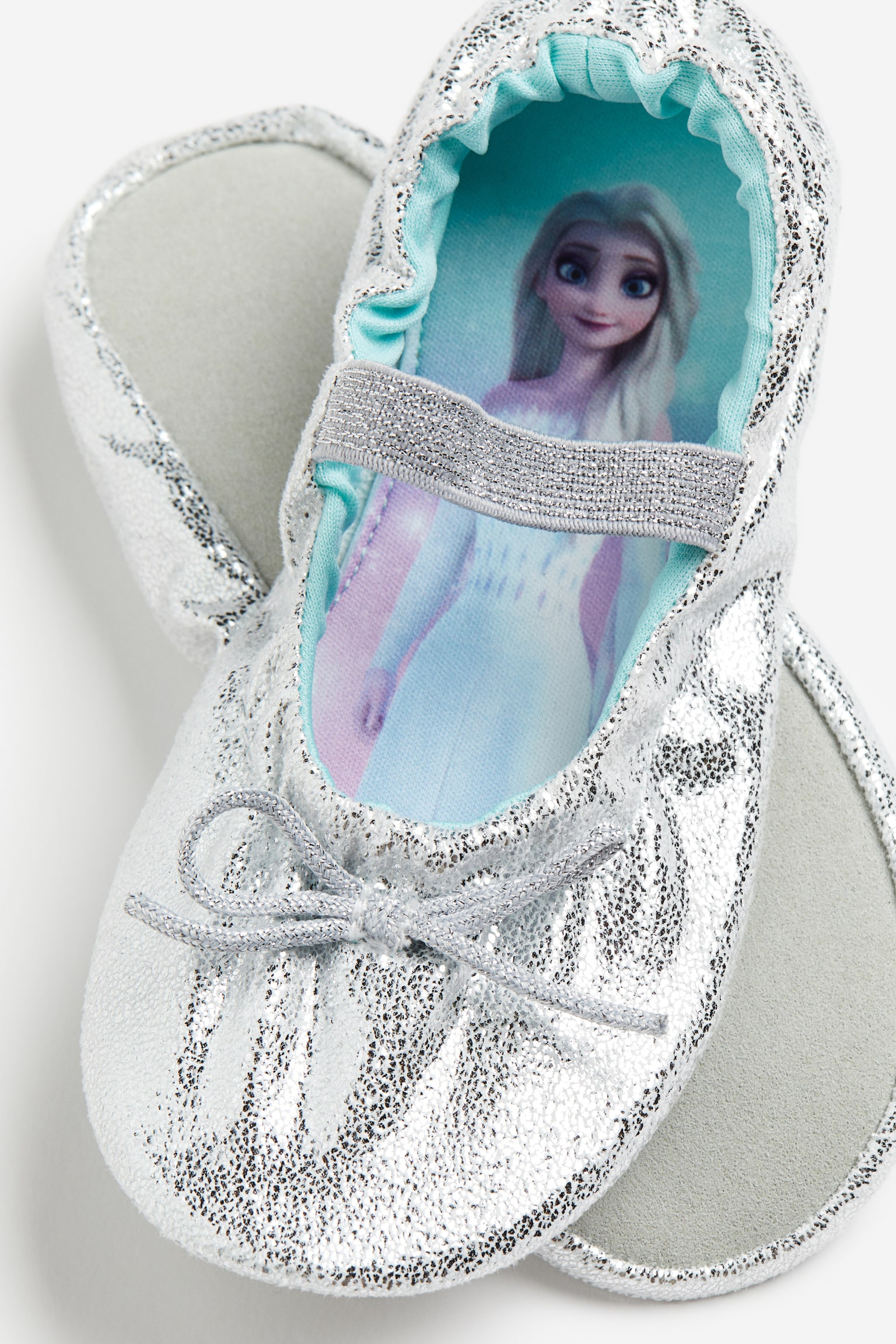 Shimmering ballet shoes - Silver-coloured/Frozen/Silver-coloured/Frozen - 2