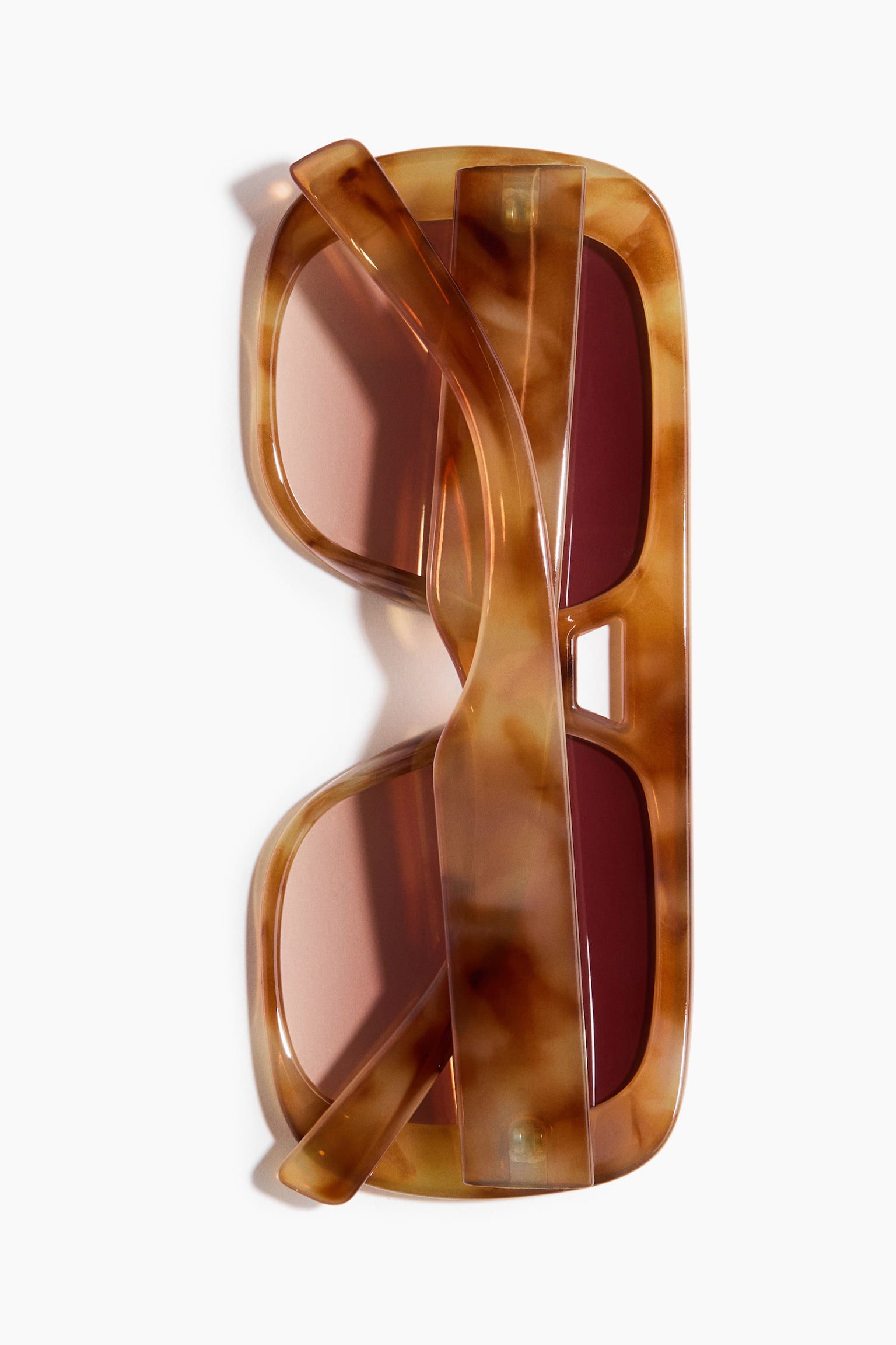 Aviator-style sunglasses-Dusty yellow - 4